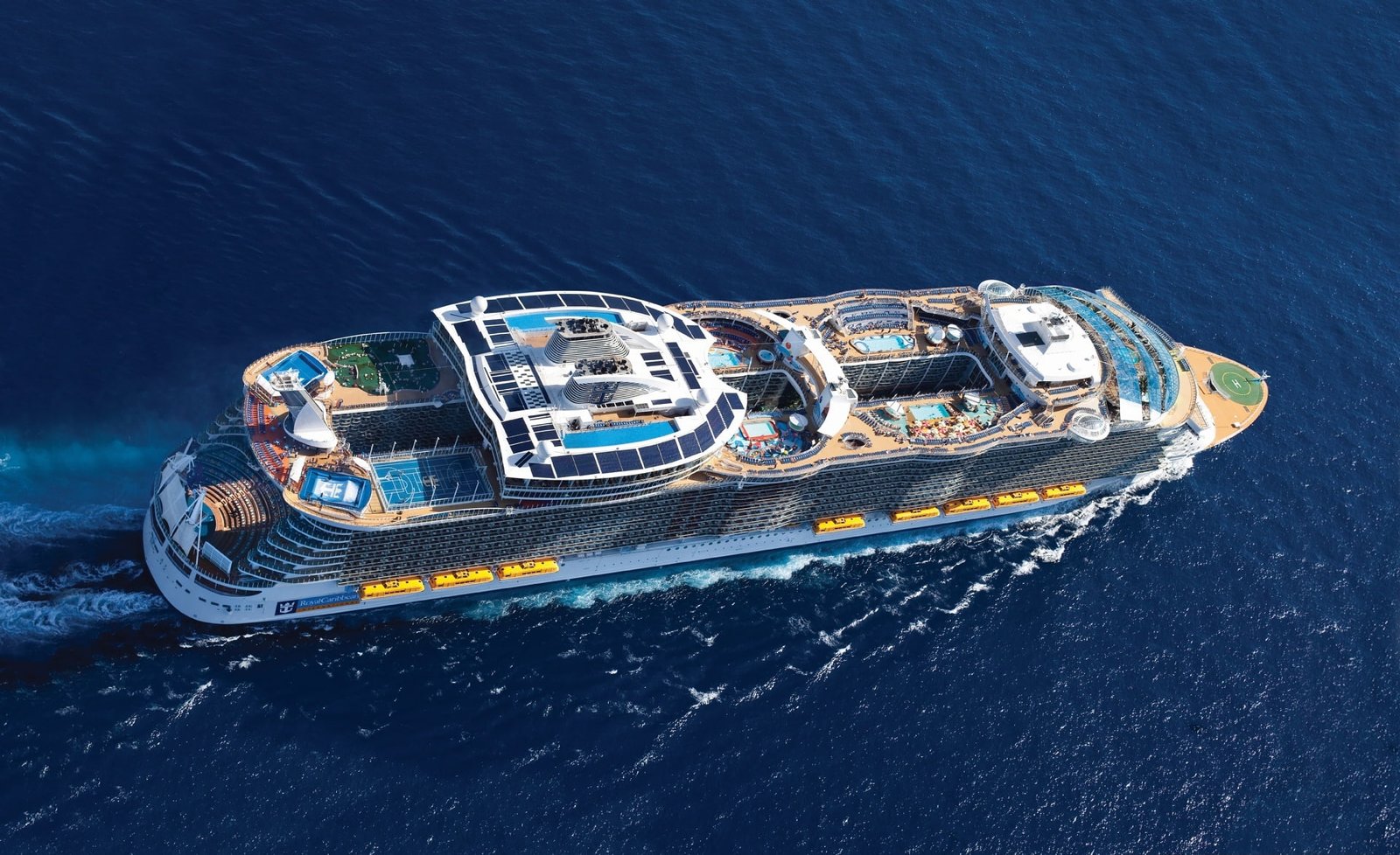 Royal Caribbean Cruise blue and white cruise ship Travel Other 2k