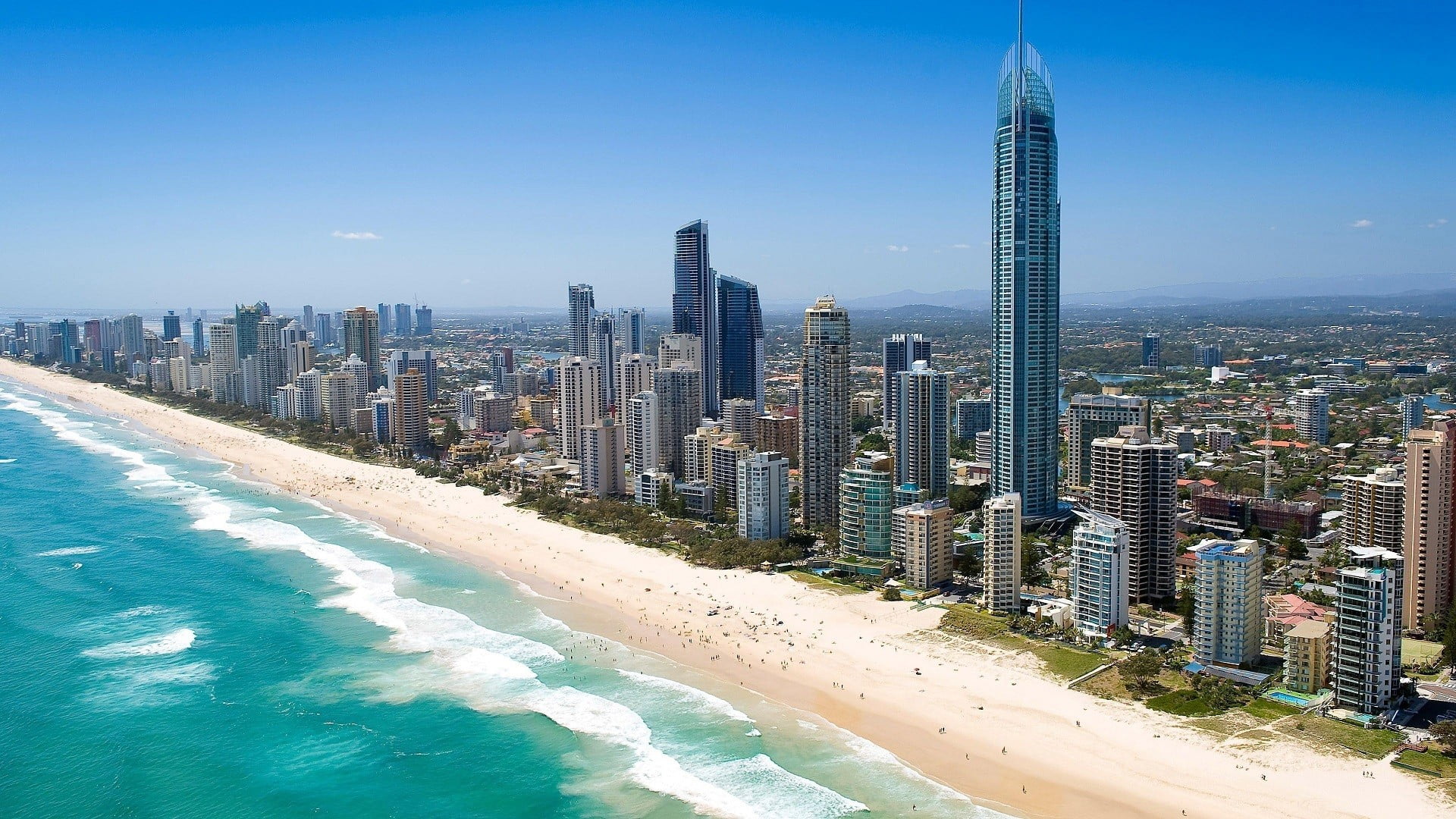 Gold Coast Surfers Paradise queensland Australia beach 2k
