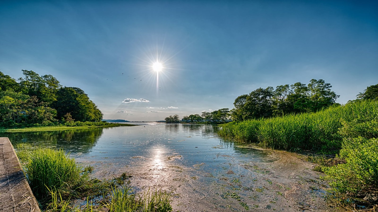 nature shore water sea landscape island sky lake coast 2k