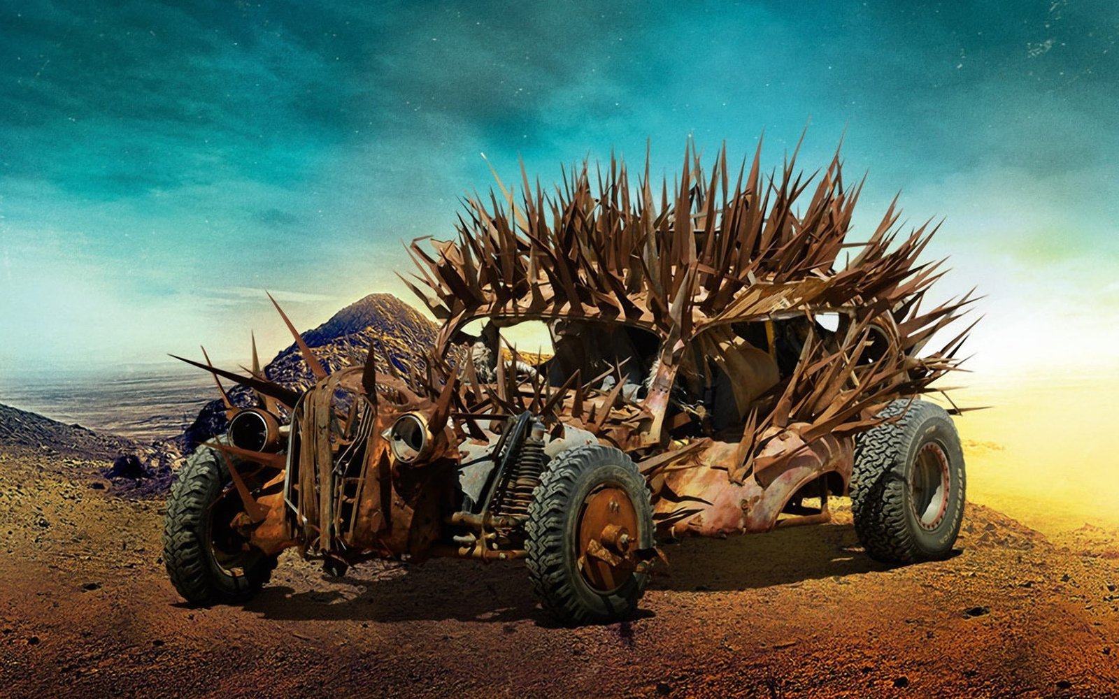 movies Mad Max Fury Road sky nature cloud mode of transportation 2k