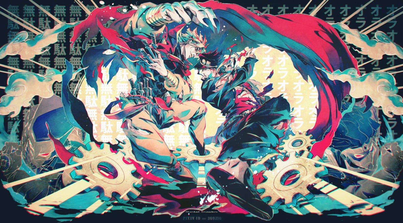 game digital wallpaper JoJo s Bizarre Adventure DIO Jotaro Kujo 2k
