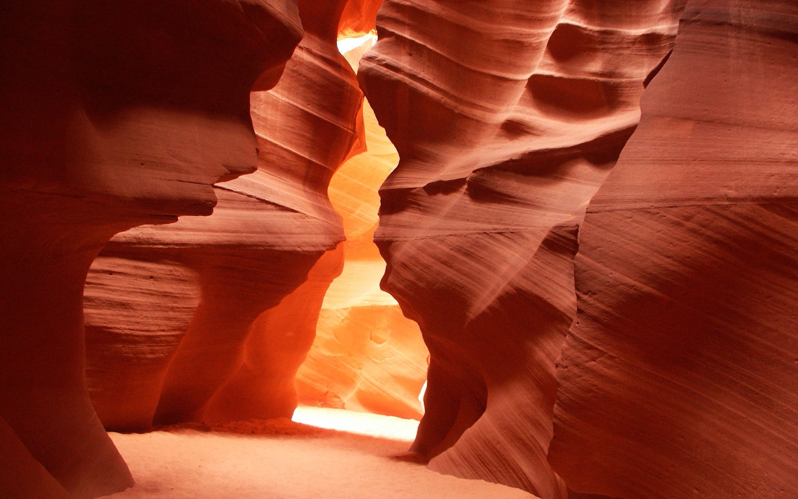 Arizona nature rocks canyon orange red Antelope Canyon 2k