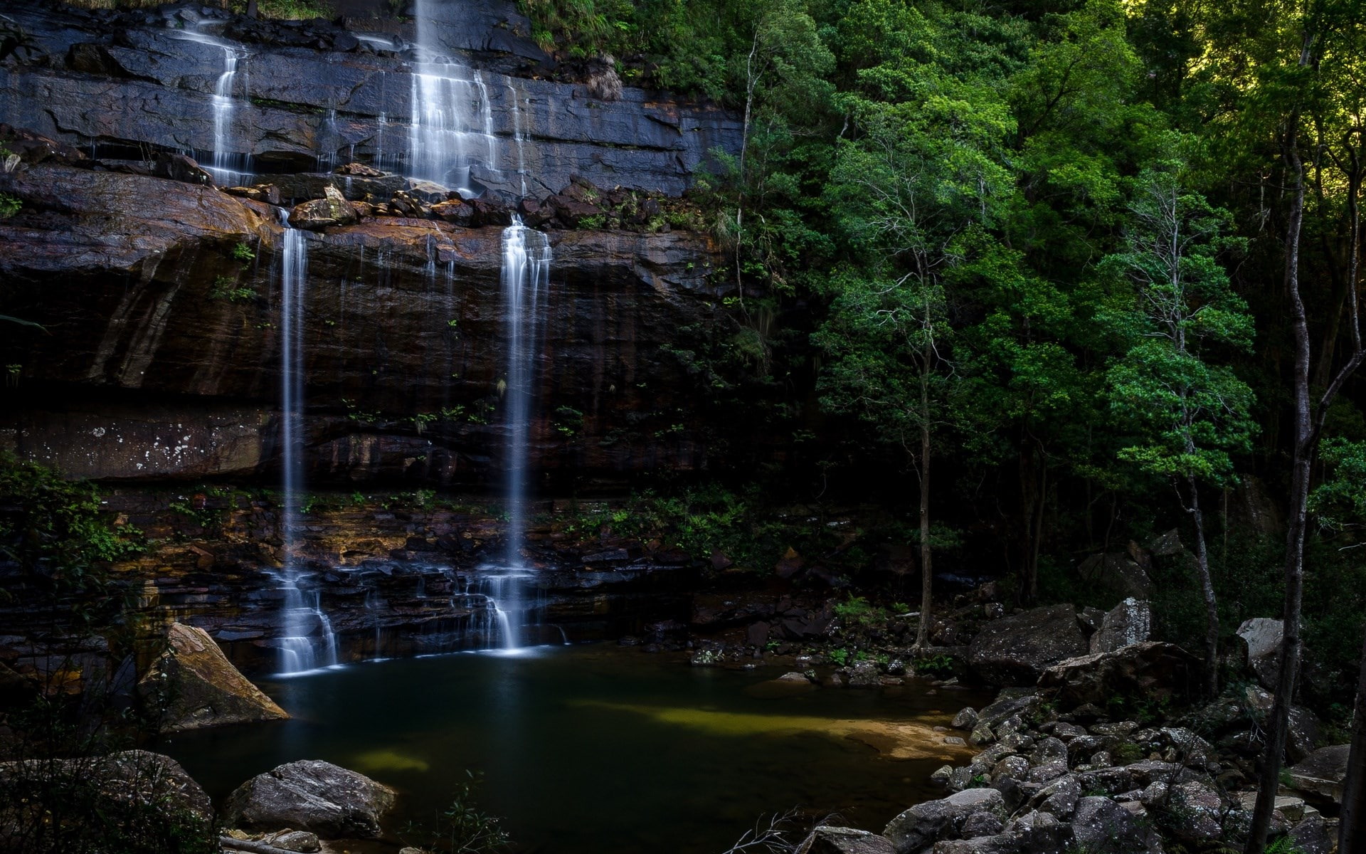 computer desktop full screen nature pics water 2k