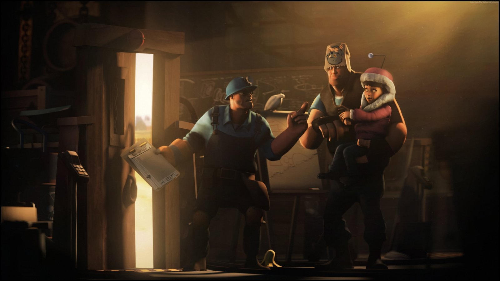 Ultra HD Monster Corporation mod Team Fortress 2 modification 2k 4k