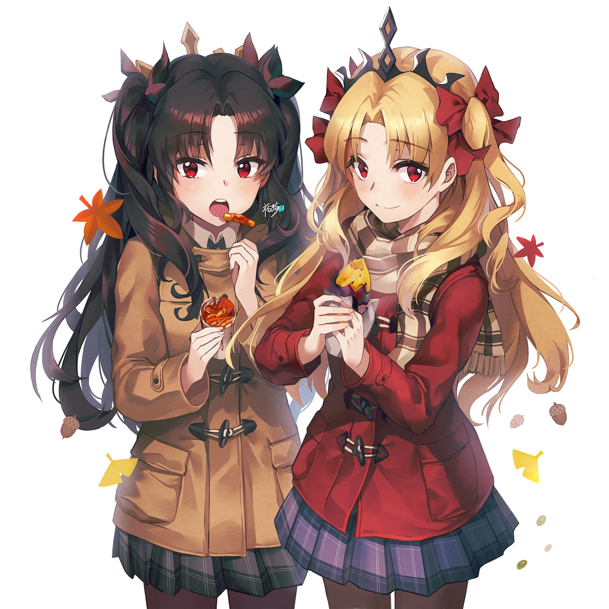 anime girls Fate Grand Order Ishtar grand order Ereshkigal 2k