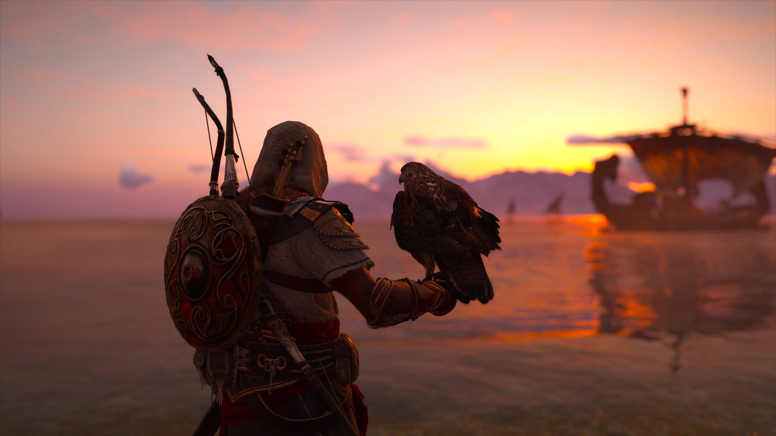 Assassin s Creed Origins video games eagle 69 2k 4k