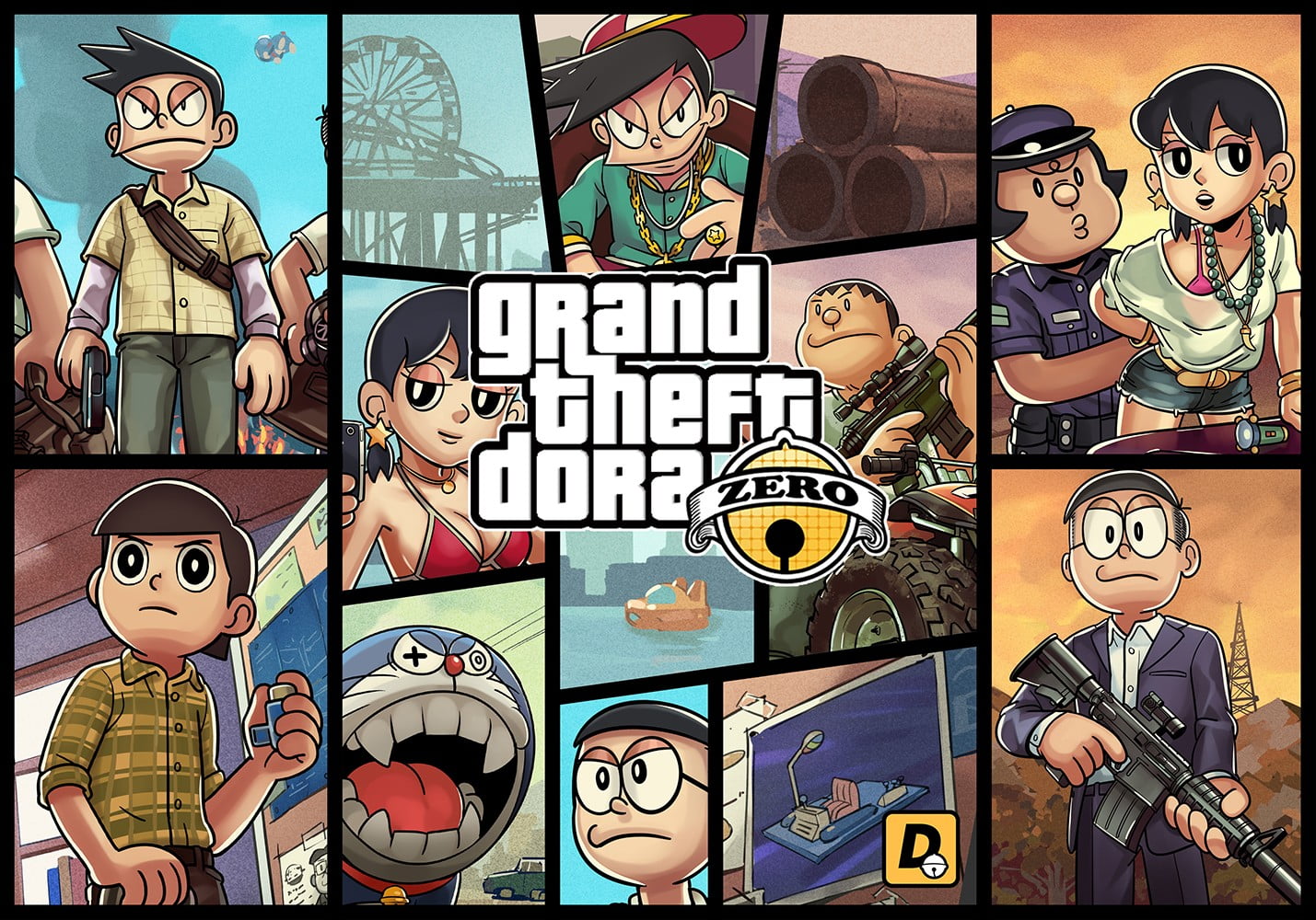 Grand Theft Dora Zero wallpaper Auto V Doraemon 78