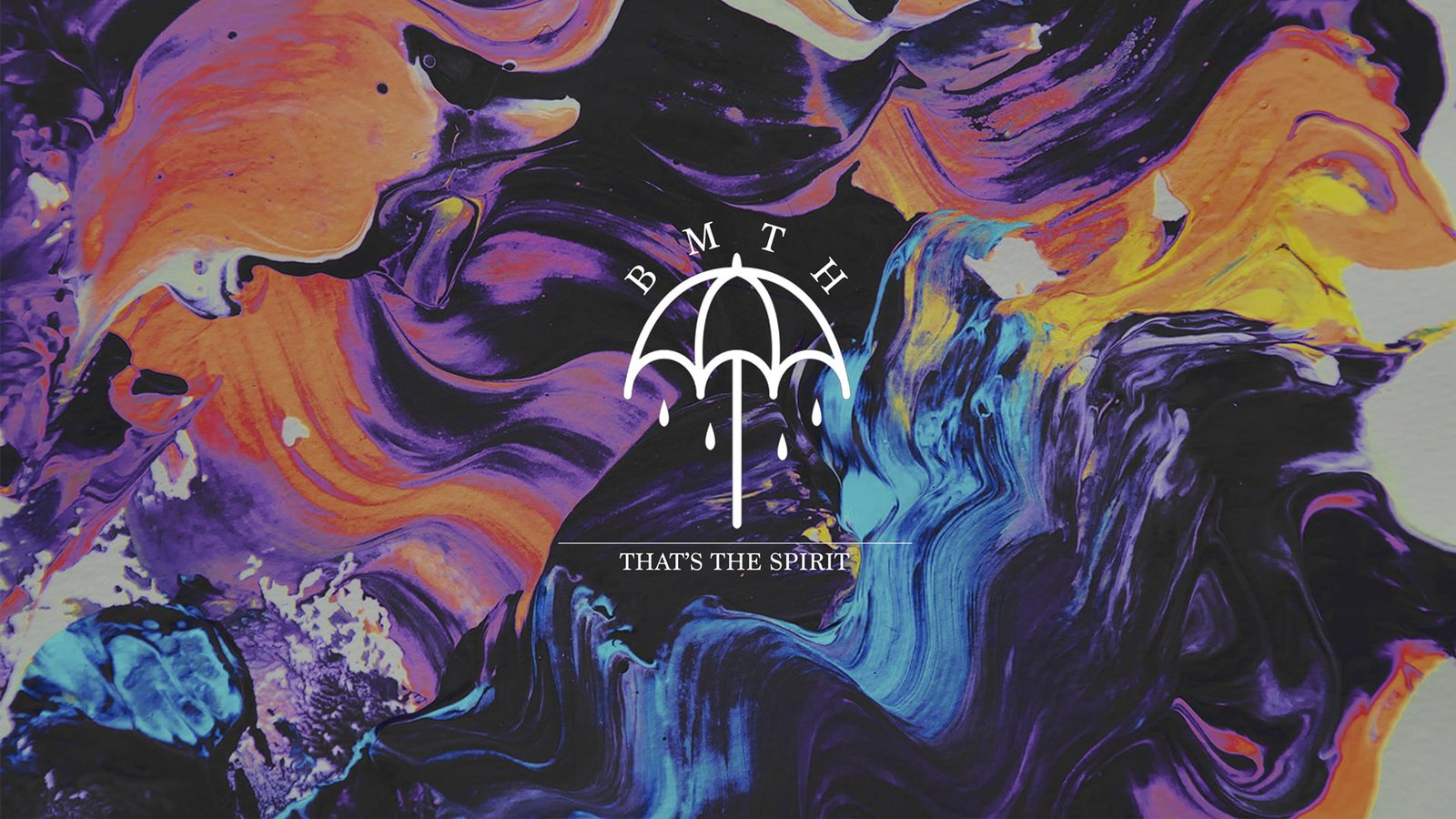 multicolored abstract painting Bring Me the Horizon That s The Spirit 35 2k