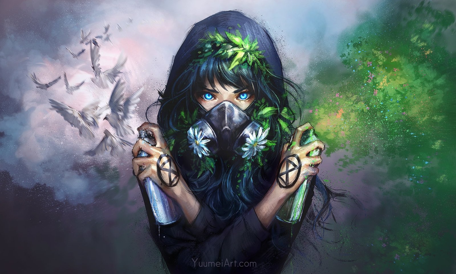 women fantasy girl digital art artwork 28 2k