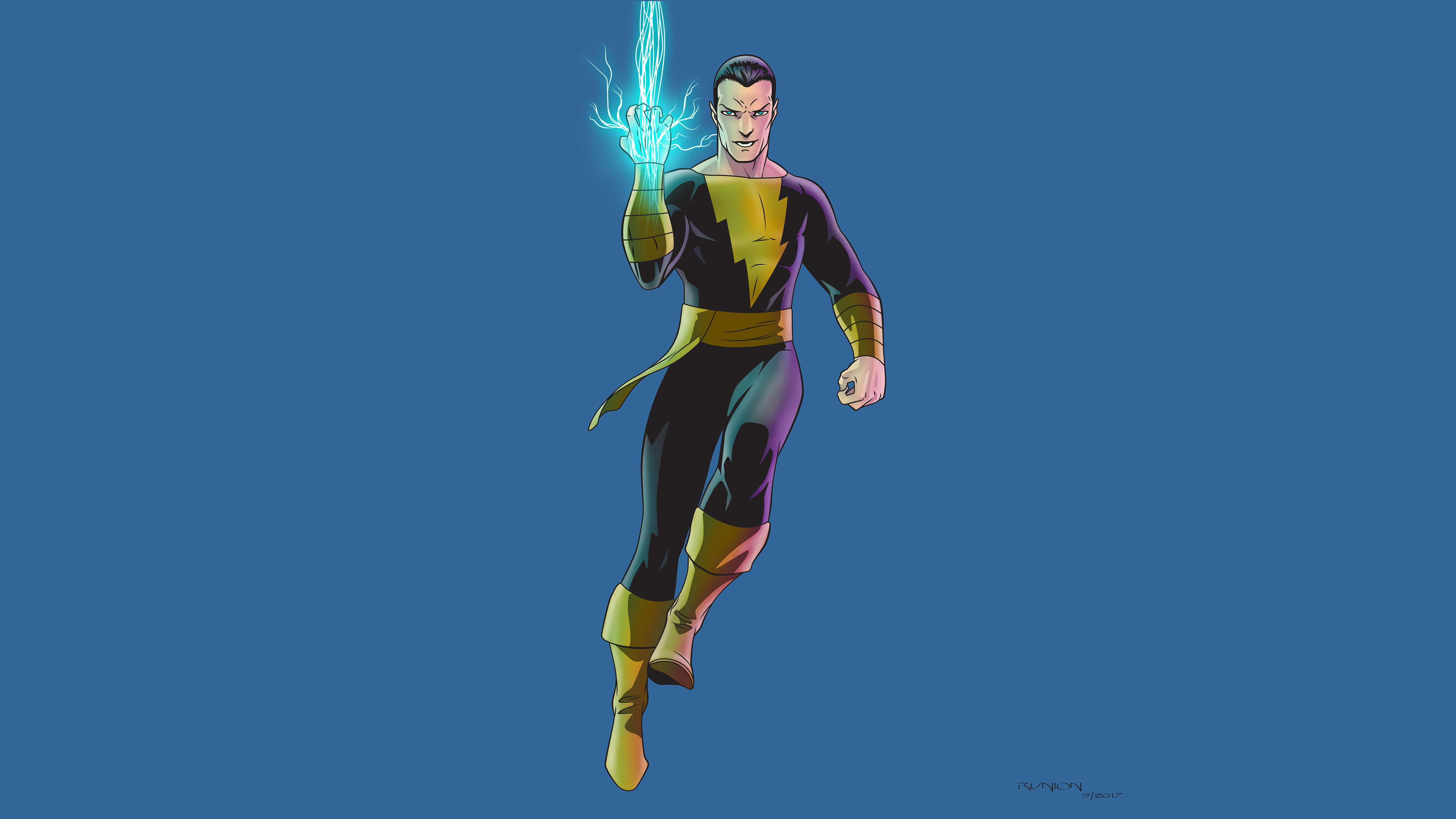 black adam artwork hd artist digital art deviantart 2k 4k 5k