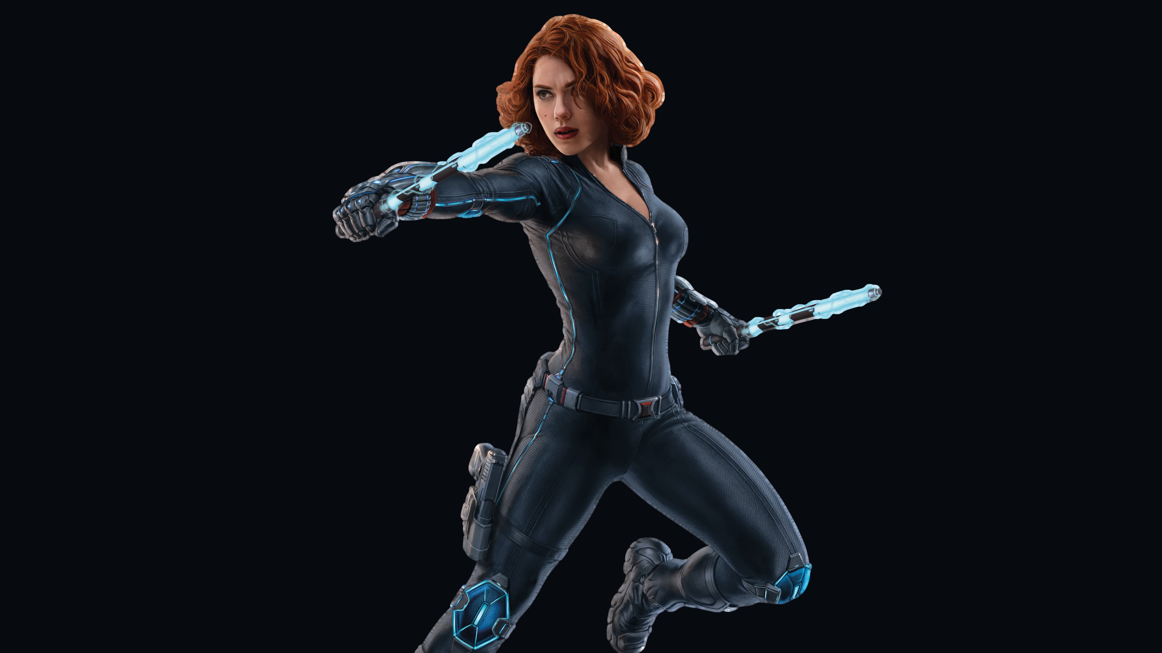 Black Widow Marvel Comics Superheroes Scarlett Johansson 2k 4k