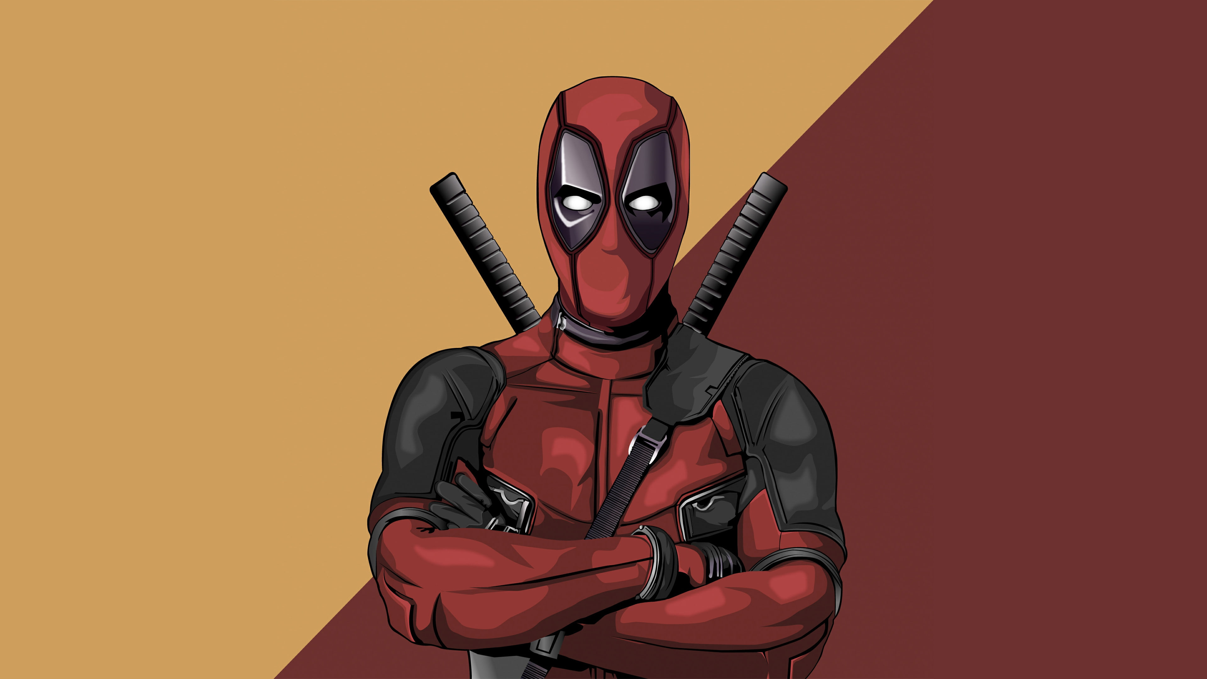 deadpool vector artwork hd digital art superheroes 62 2k 4k