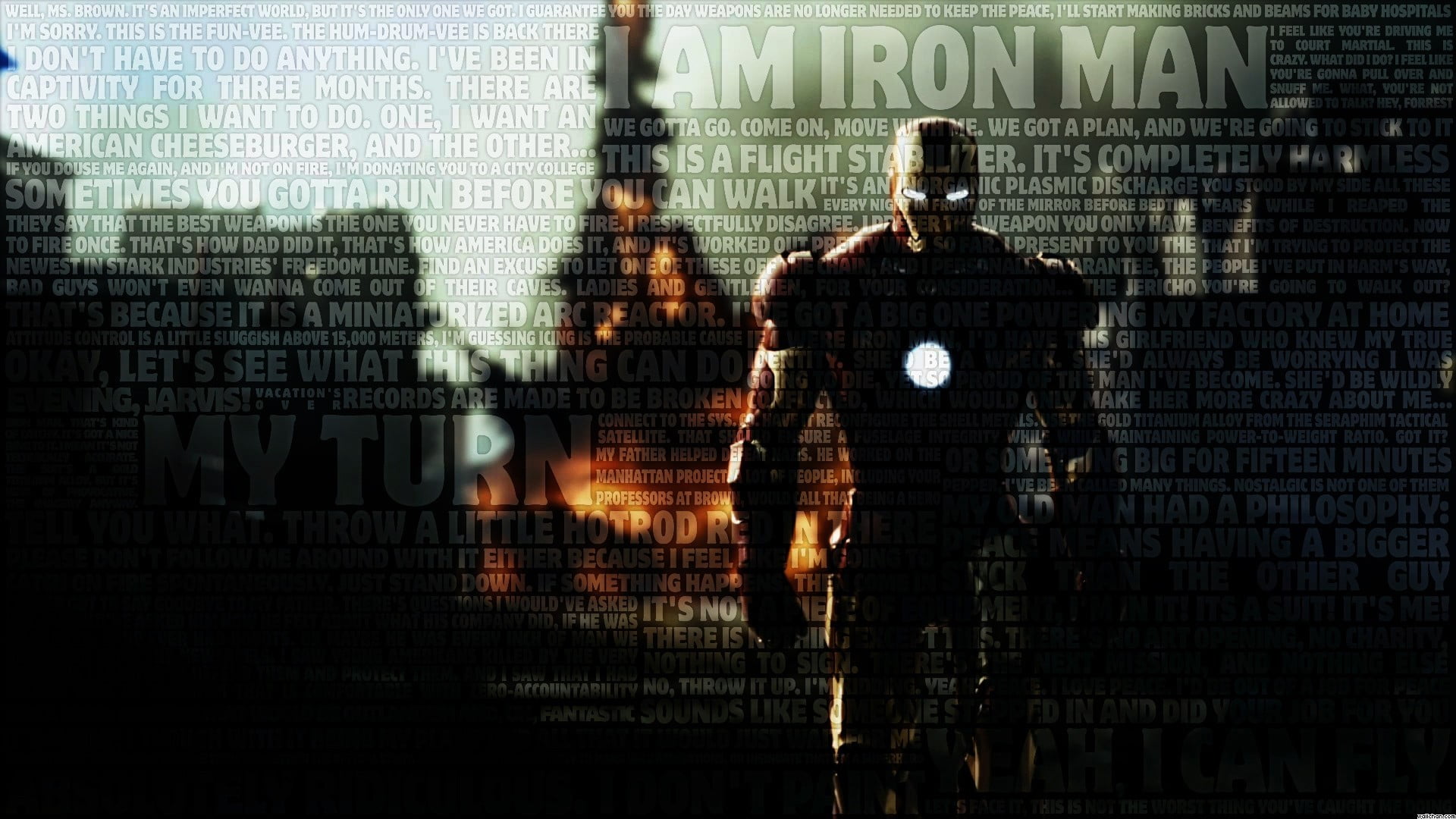 Iron Man wallpaper Marvel Comics superhero Tony Stark Robert Downey Jr 81 2k