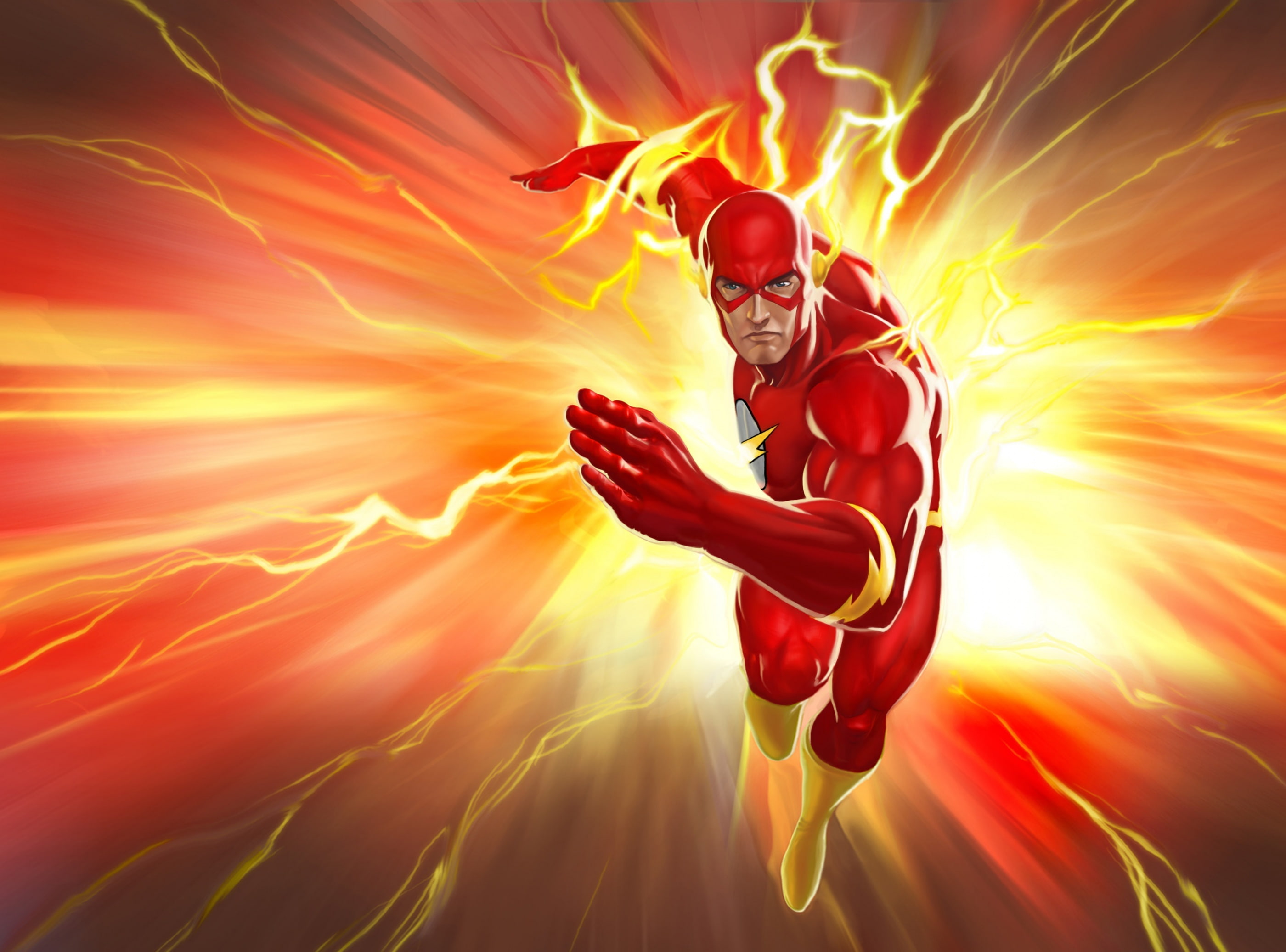 Lightning Strikes DC Universe Online Flash illustration Cartoons 2k