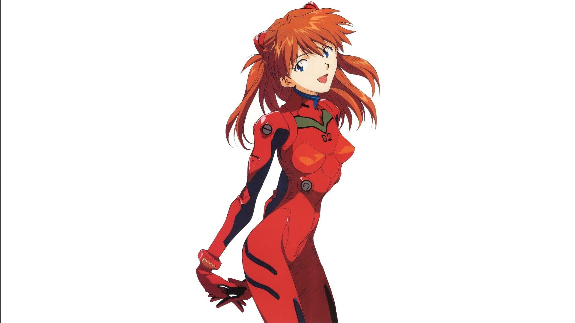 Asuka Langley Soryu Neon Genesis Evangelion redhead plugsuit 2k