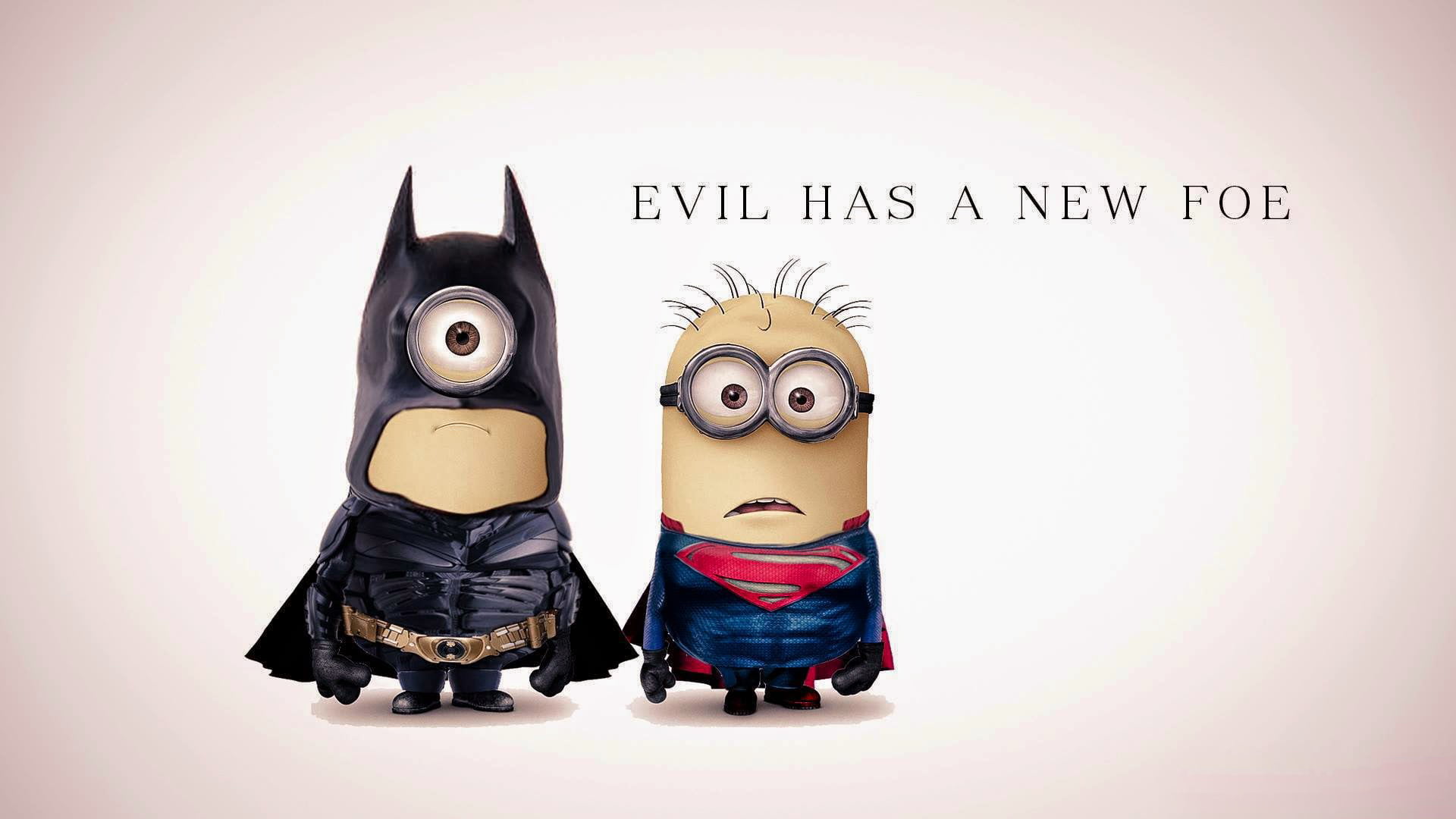 Despicable Me Minions illustration fantasy Batman Superman 2k