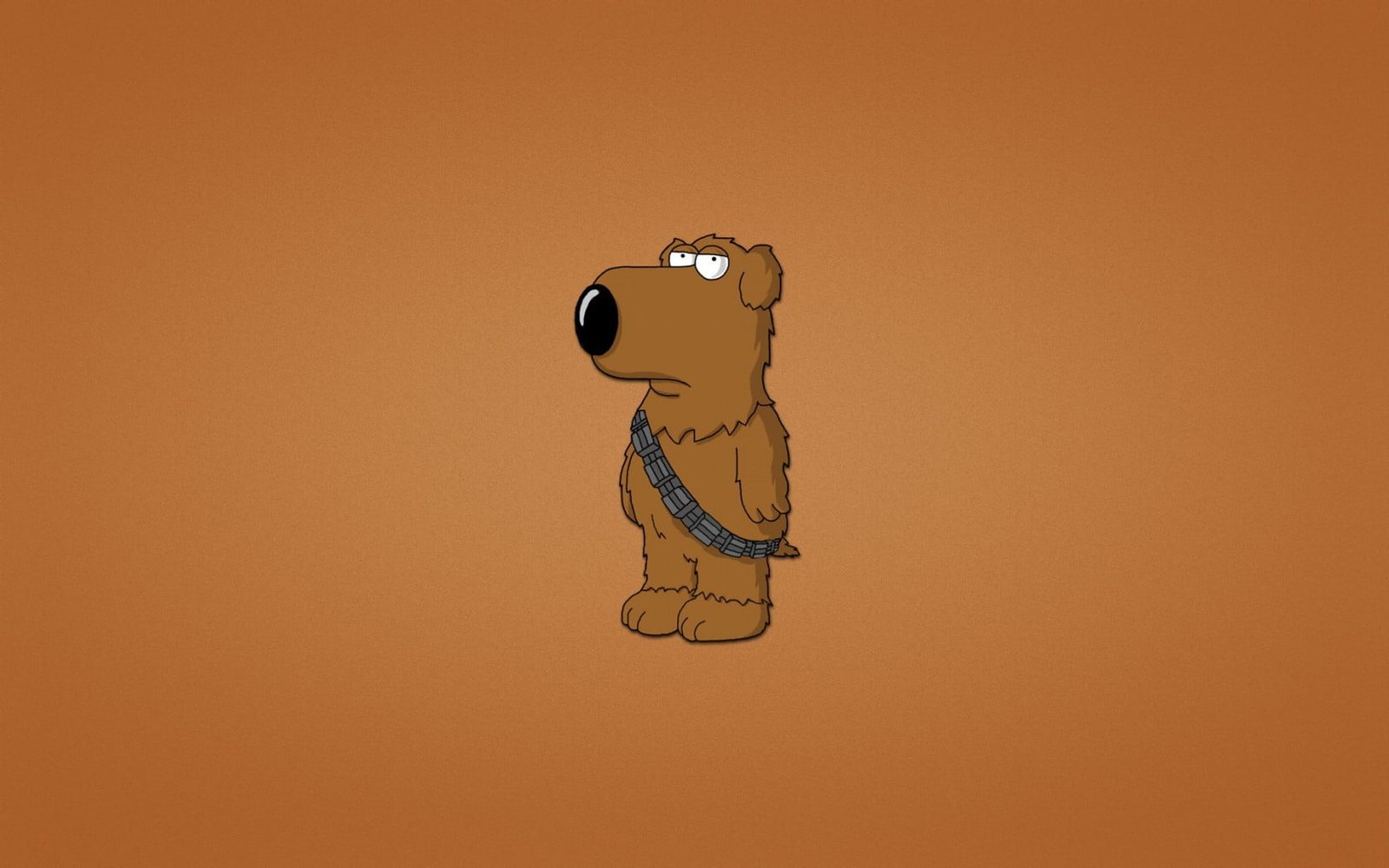 minimalism artwork superhero cartoon Family Guy Brian 2k