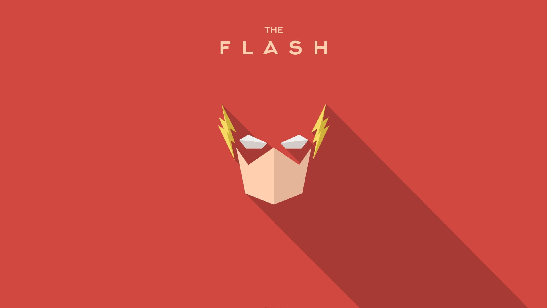 The Flash vector art red superhero no people star shape text 2k