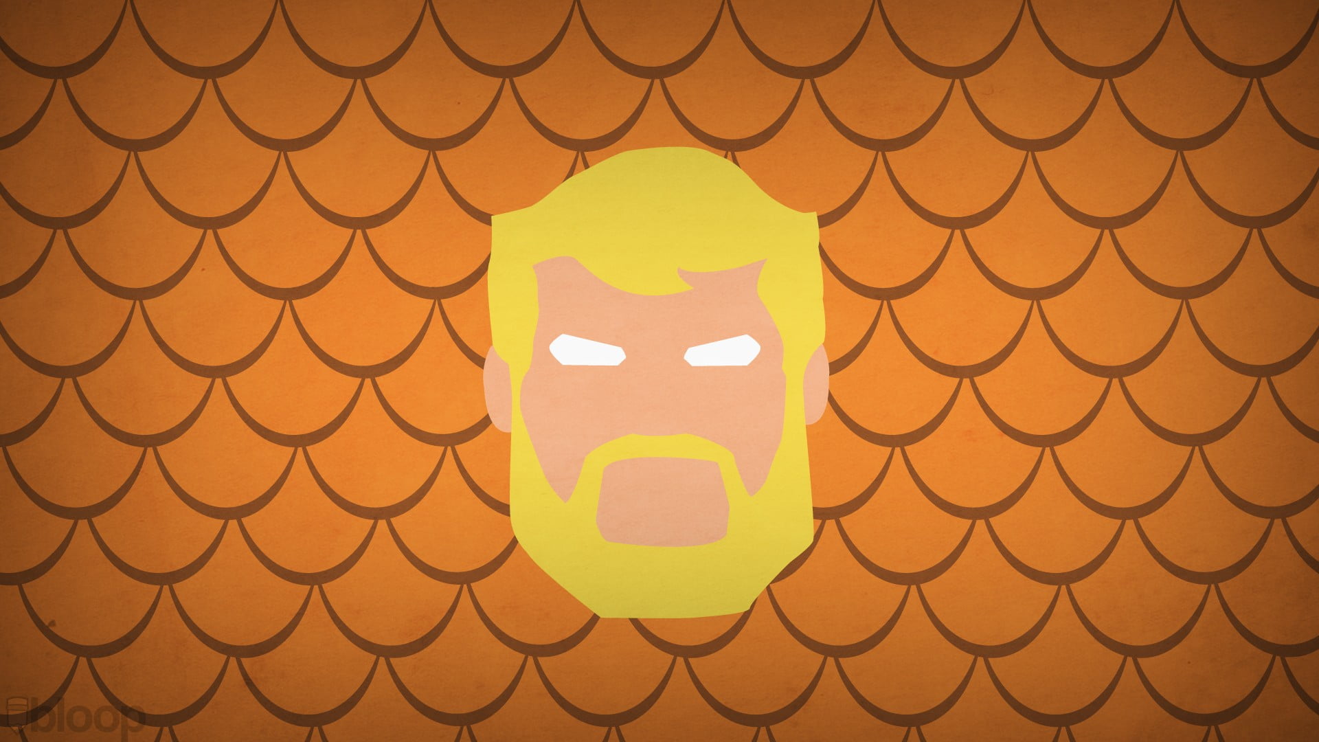 Aquaman face illustration DC Comics hero Justice League 2k