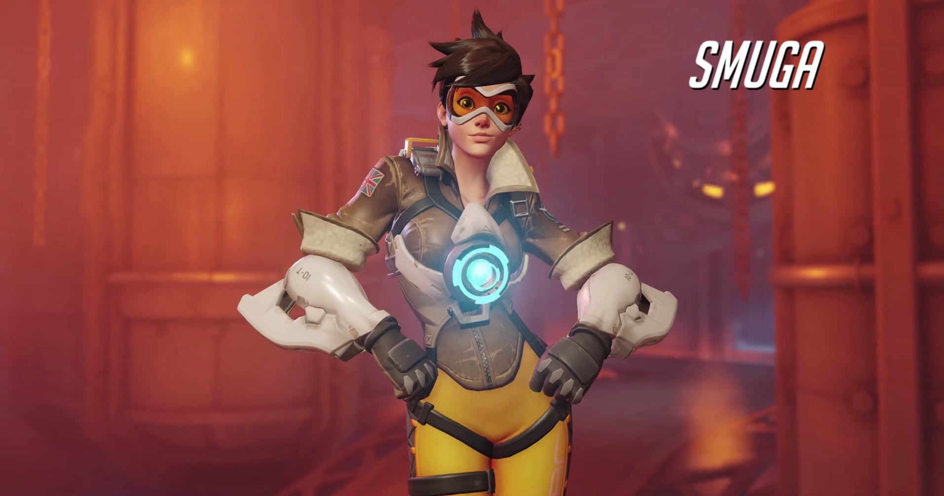 Overwatch Smuga wallpaper video games Tracer Lena Oxton 2k