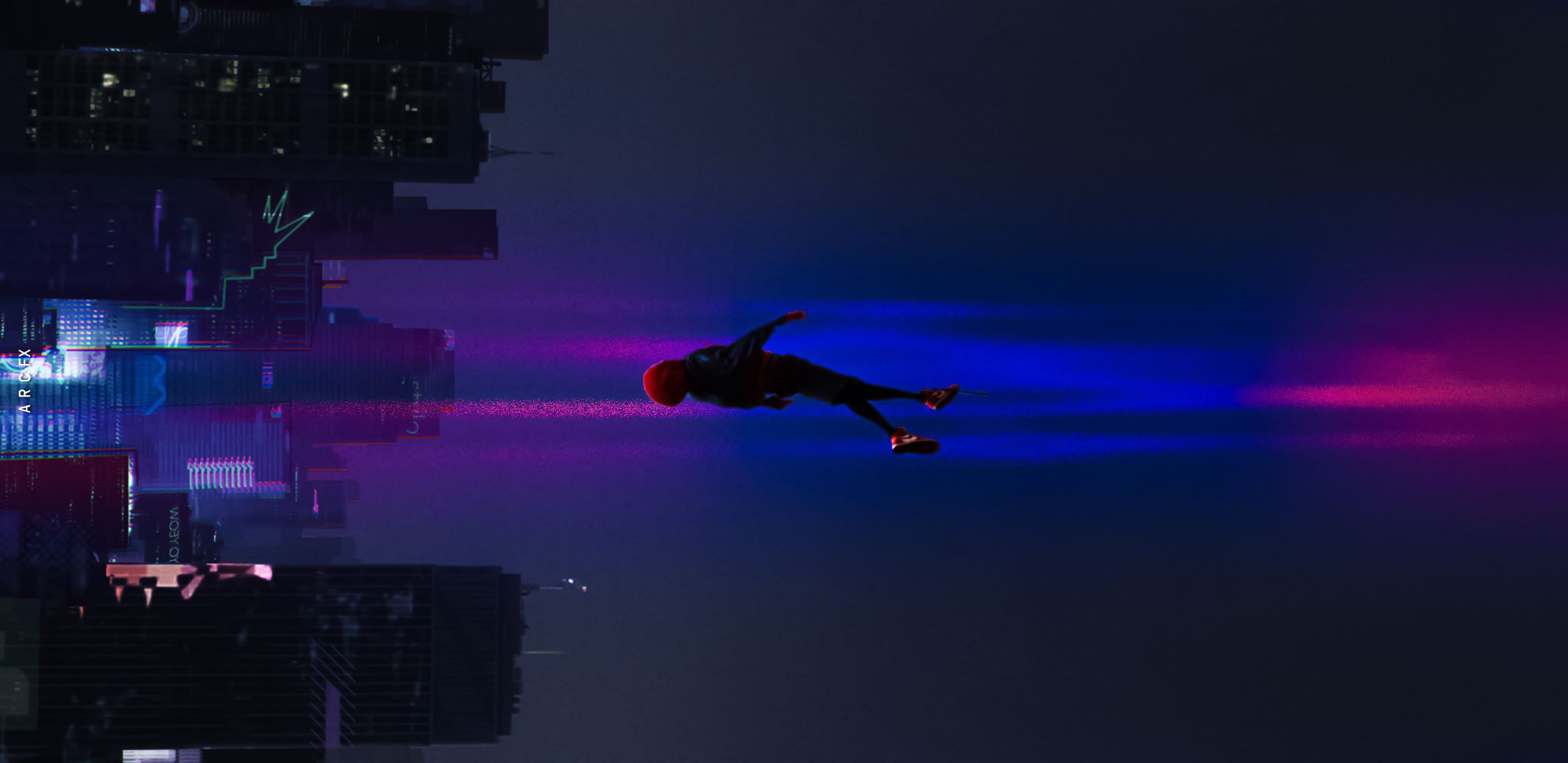 spiderman into the spider verse movies animated 2k