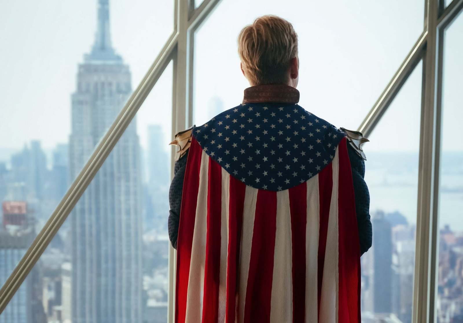 USA flag superhero serial Amazon The Boys Homelander 2k