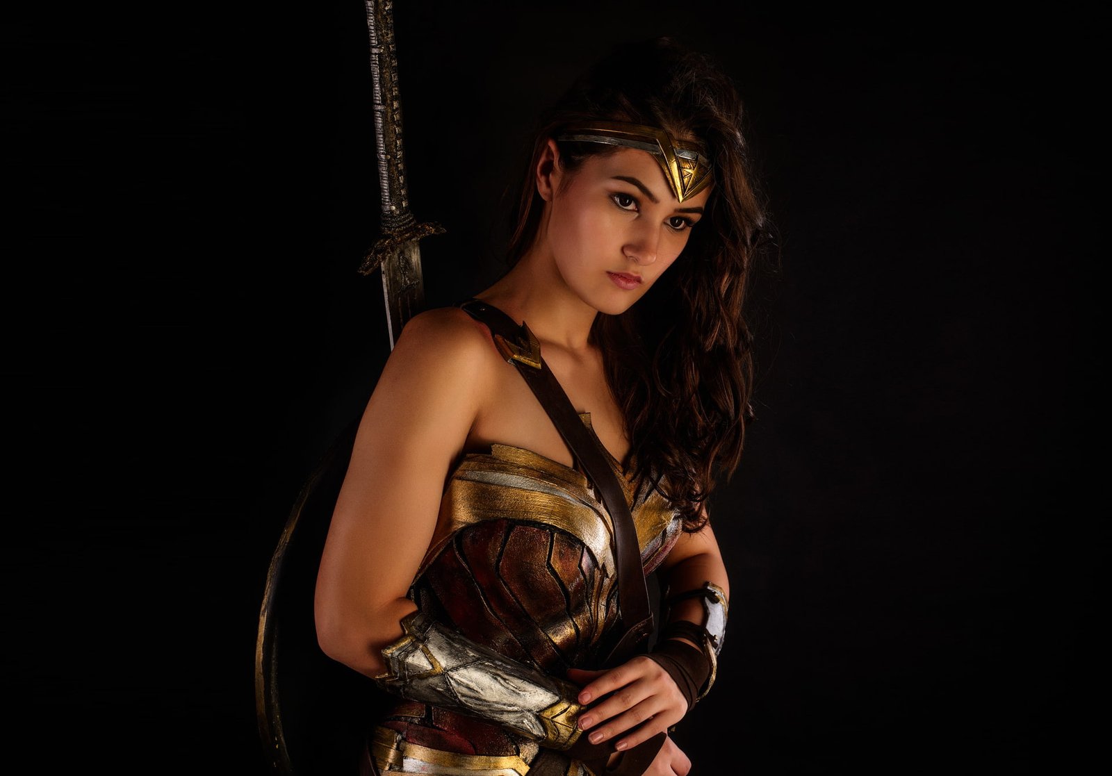 wonder woman cosplay hd superheroes movies 2k