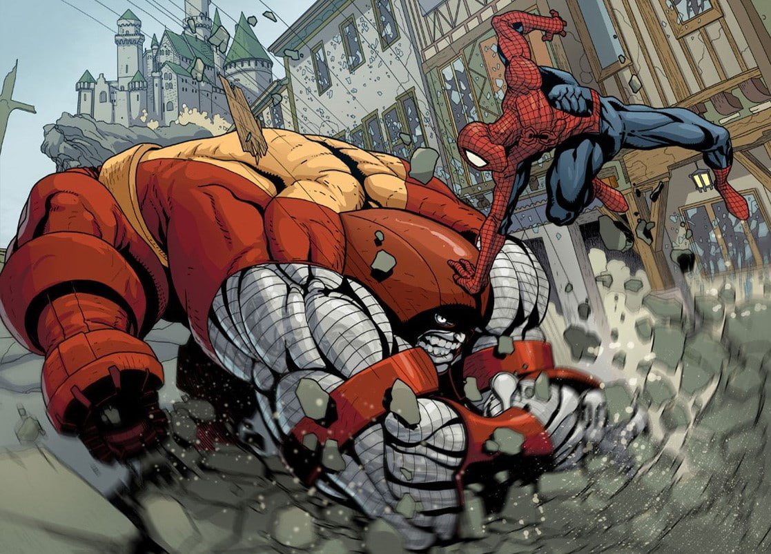 avengers comics marvel combat elite spiderman xmen superheroes juggernaut