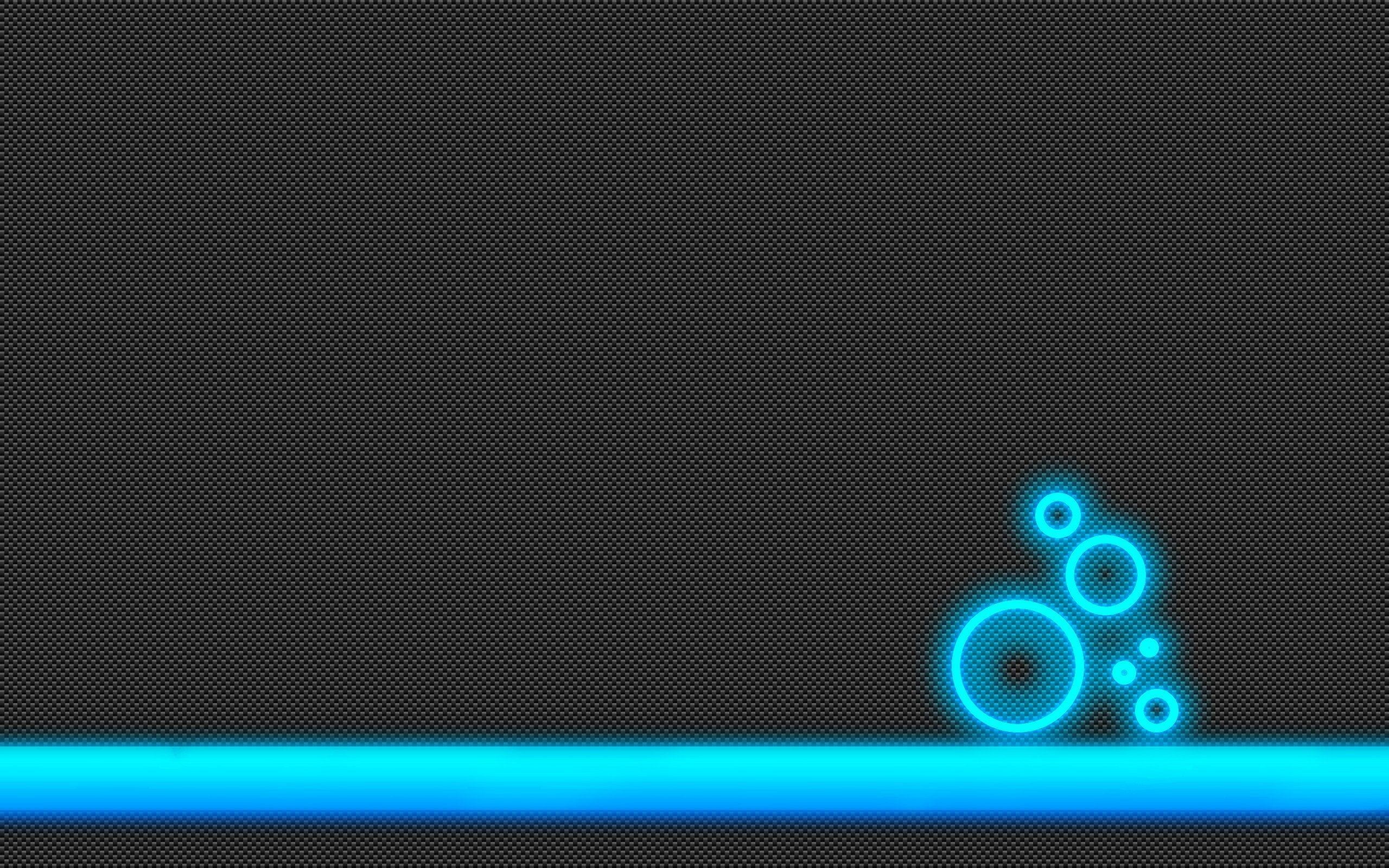 blue digital wallpaper simple background circle pattern texture 2k