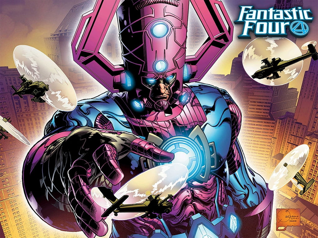 Galactus Comics Superheroes Marvel high angle view indoors