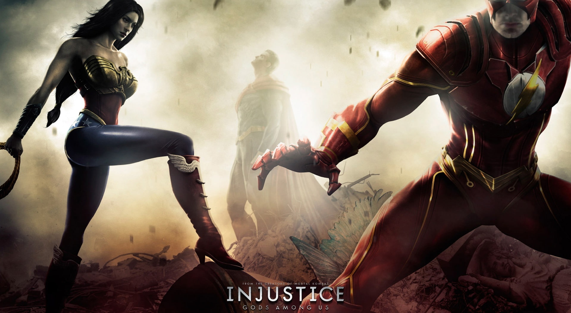 Injustice Gods Among Us Wonder Woman poster 2k