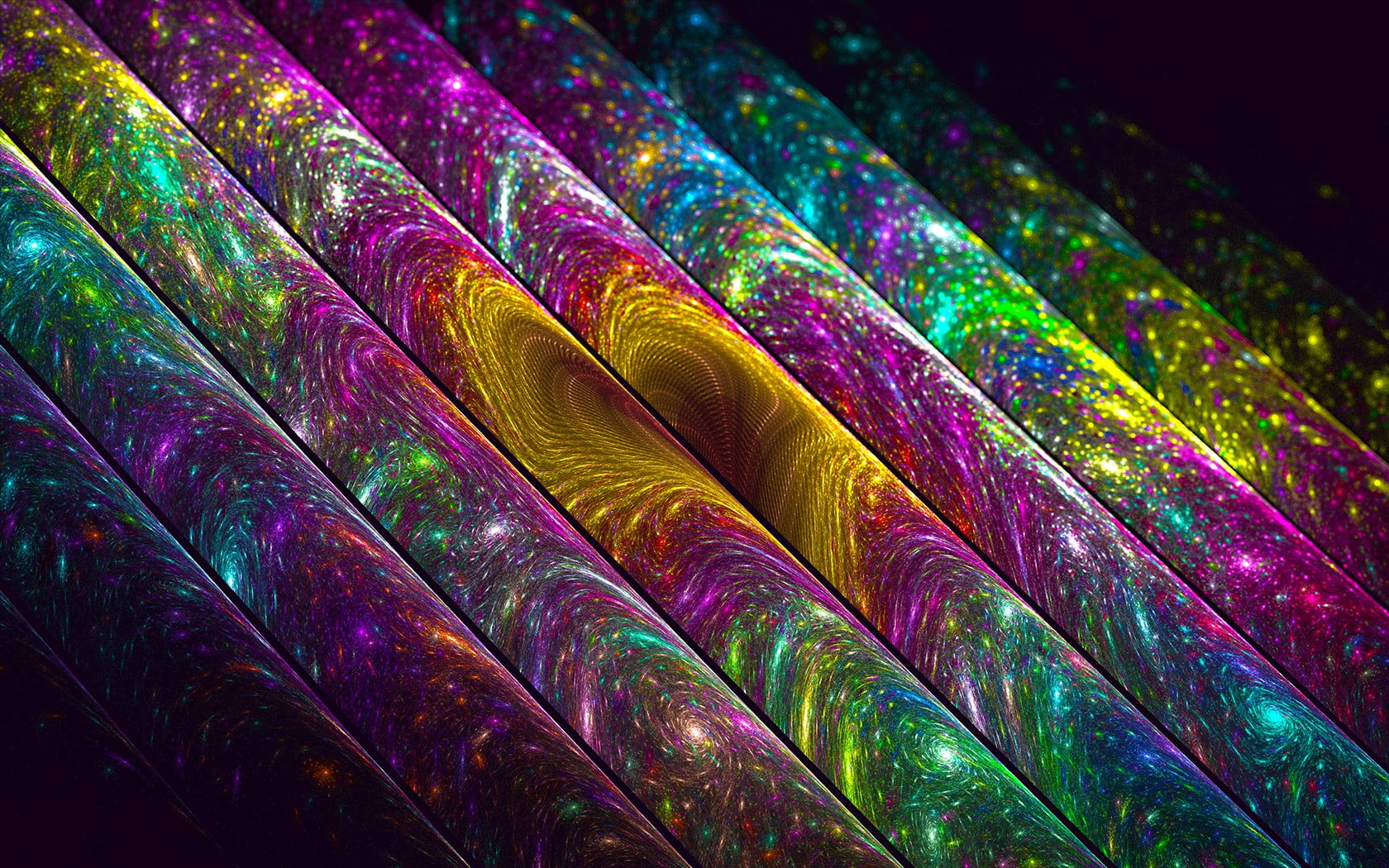 multicolored abstract painting fractal colorful backgrounds 2k