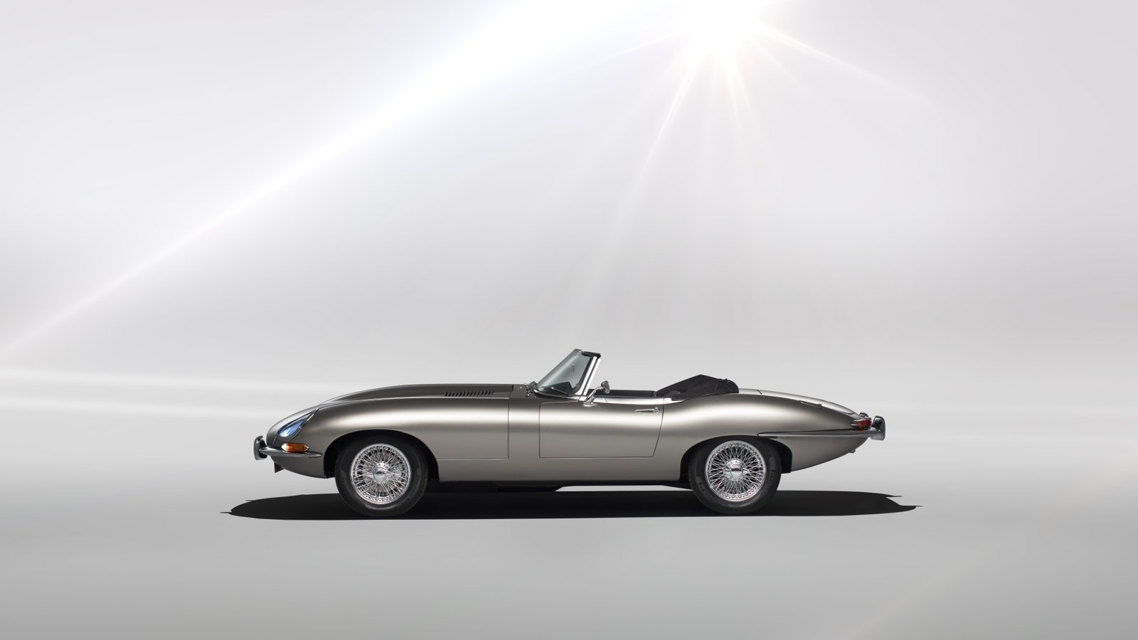electric car jaguar e type zero classic luxury uhd 2k 4k 5k 8k
