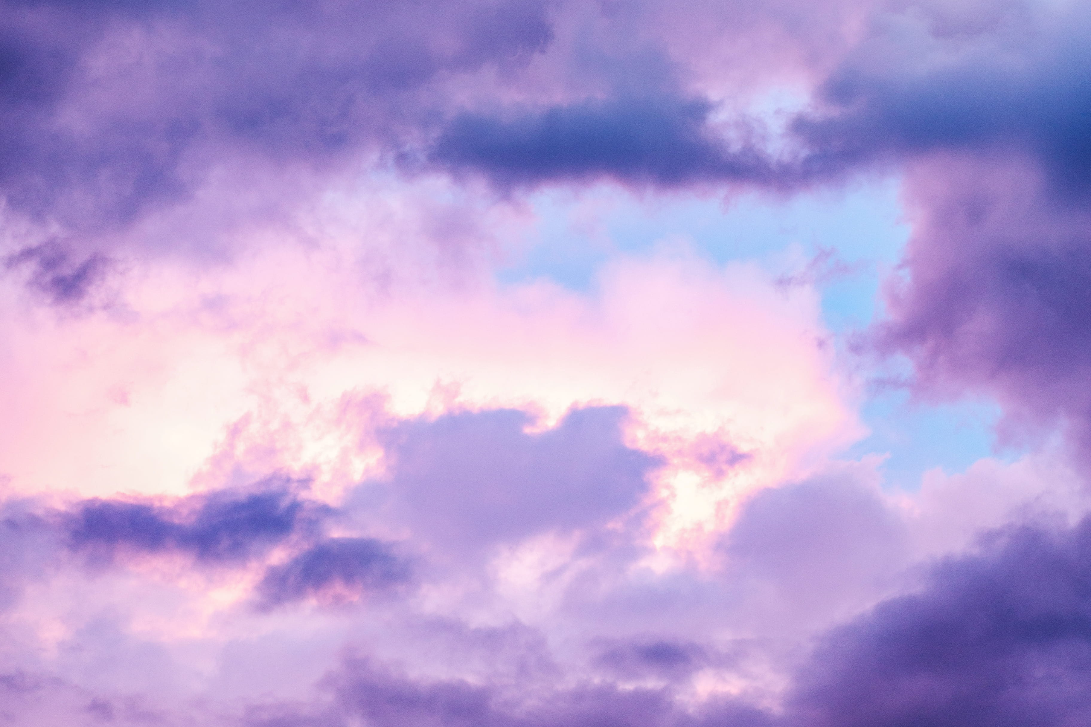 Purple Sky atmosphere clouds daylight desktop backgrounds 2k 4k