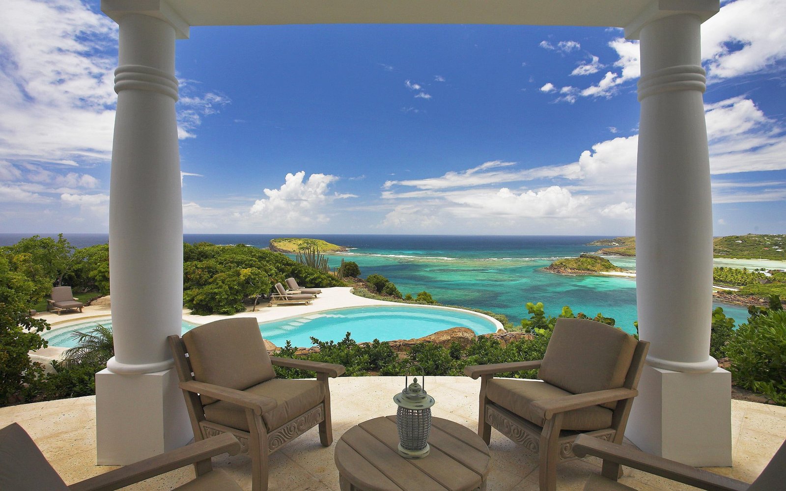 Greece Beach View nature 2k