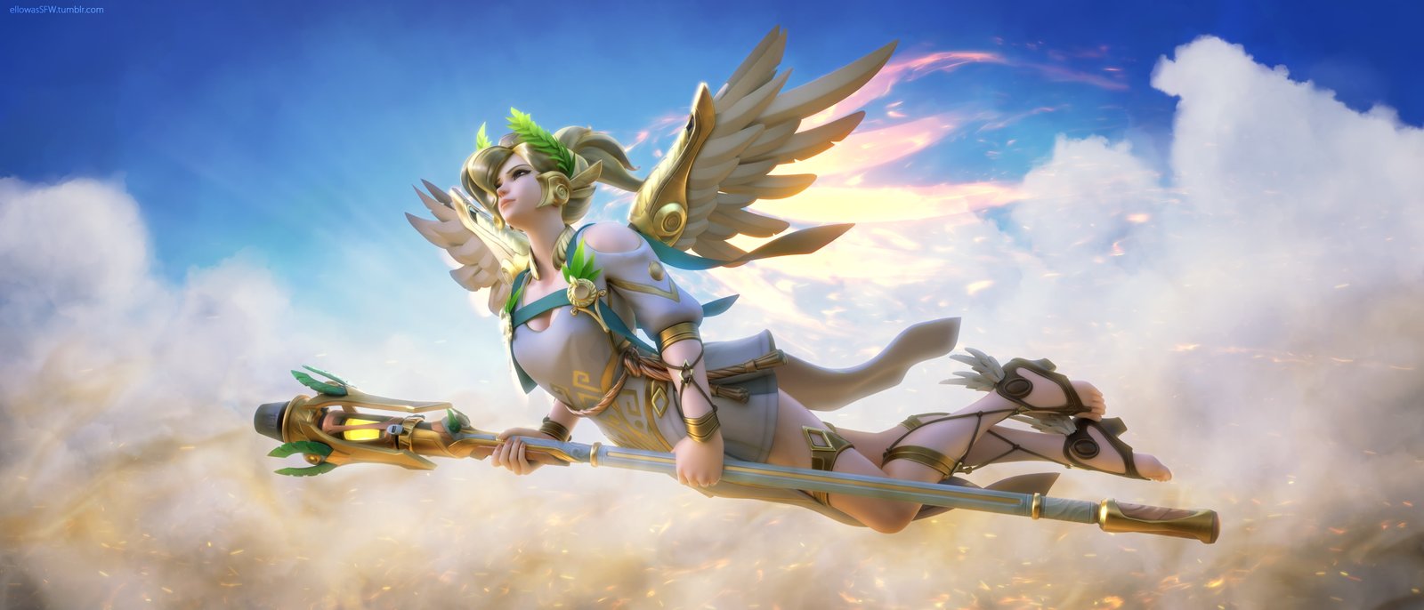 mercy overwatch games xbox ps pc hd 2k 4k 5k
