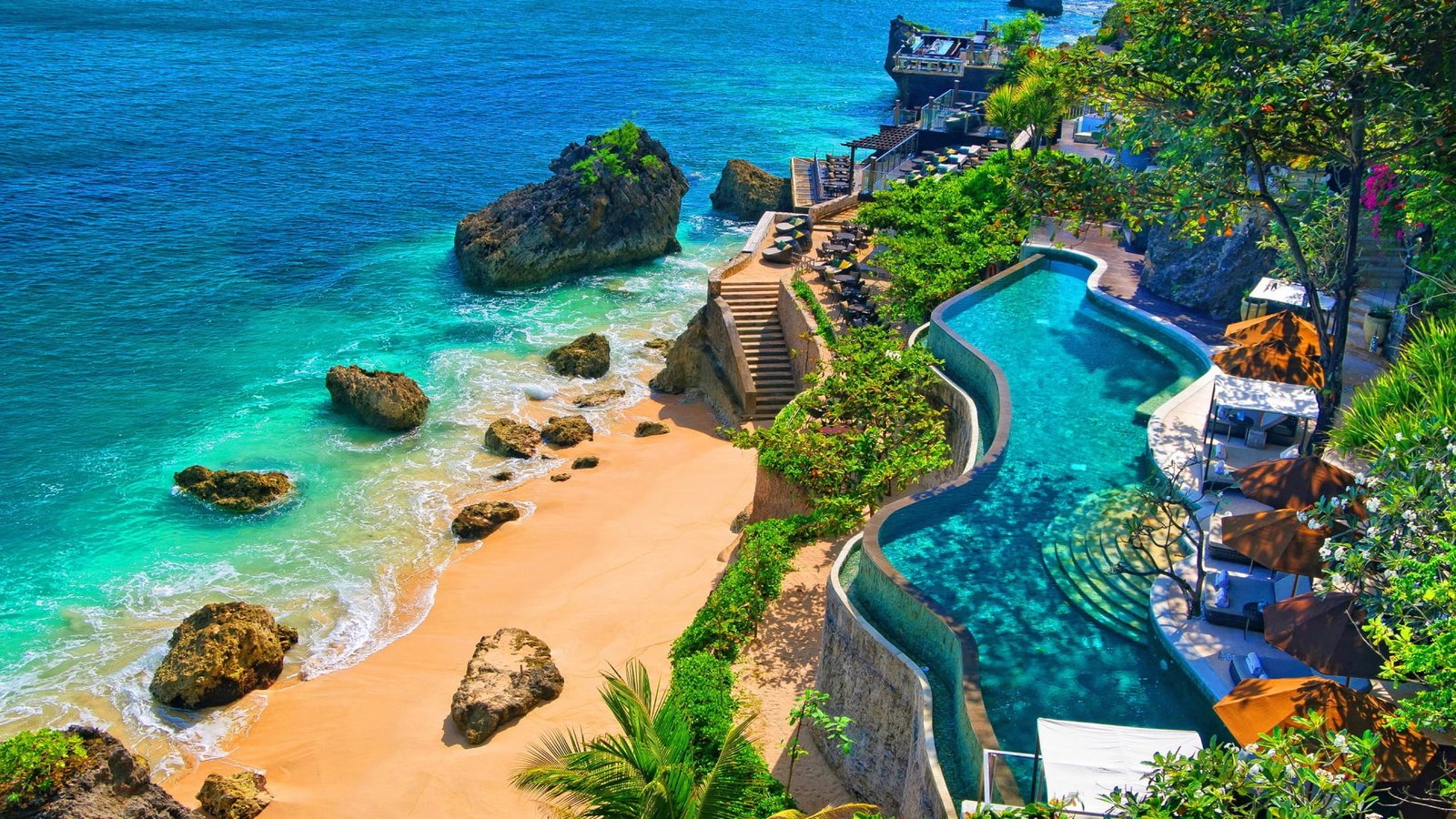 nature water sea travel sky beach turquoise summer island 2k