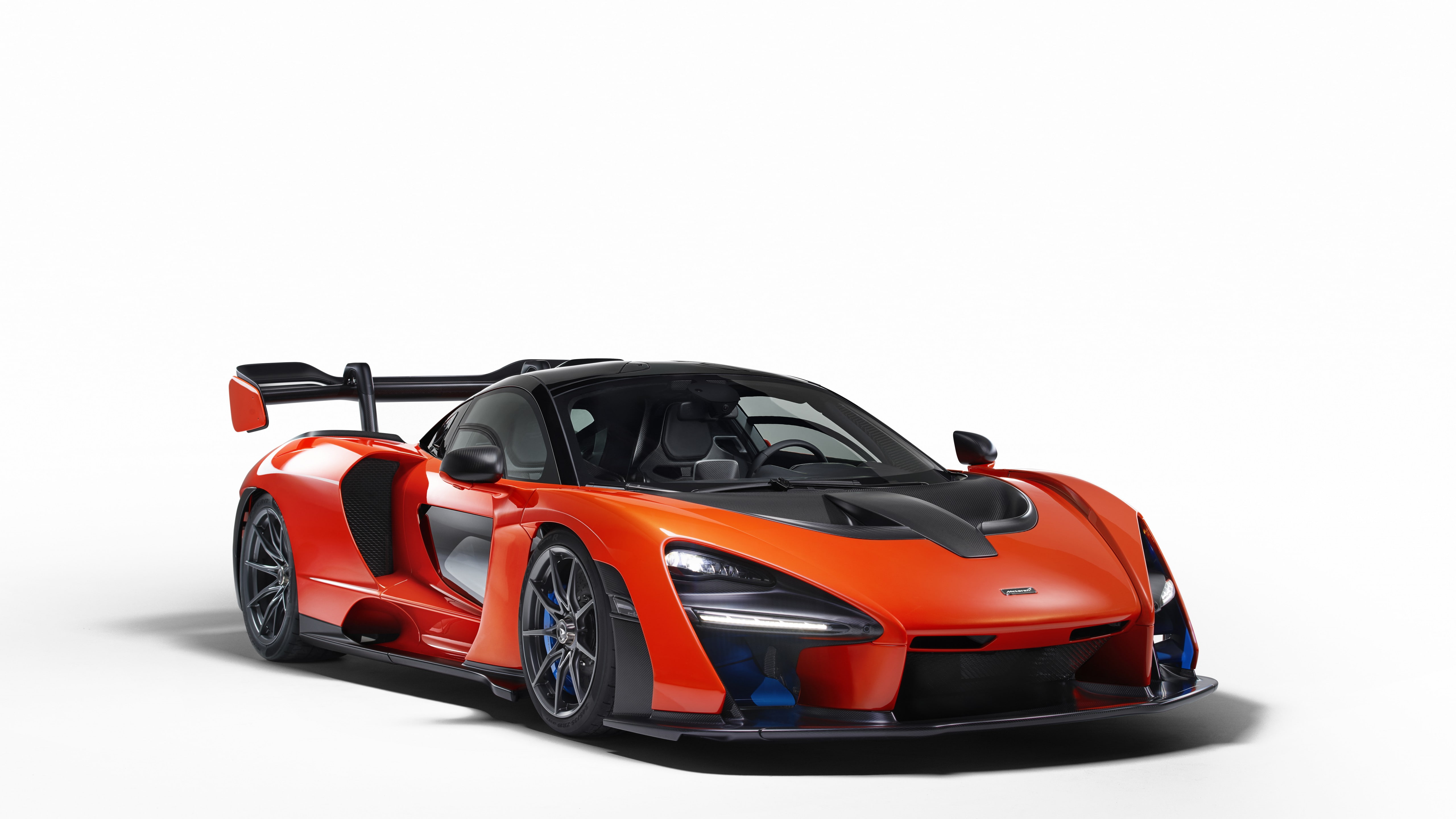 orange McLaren s Senna supercar 2k 4k 5k