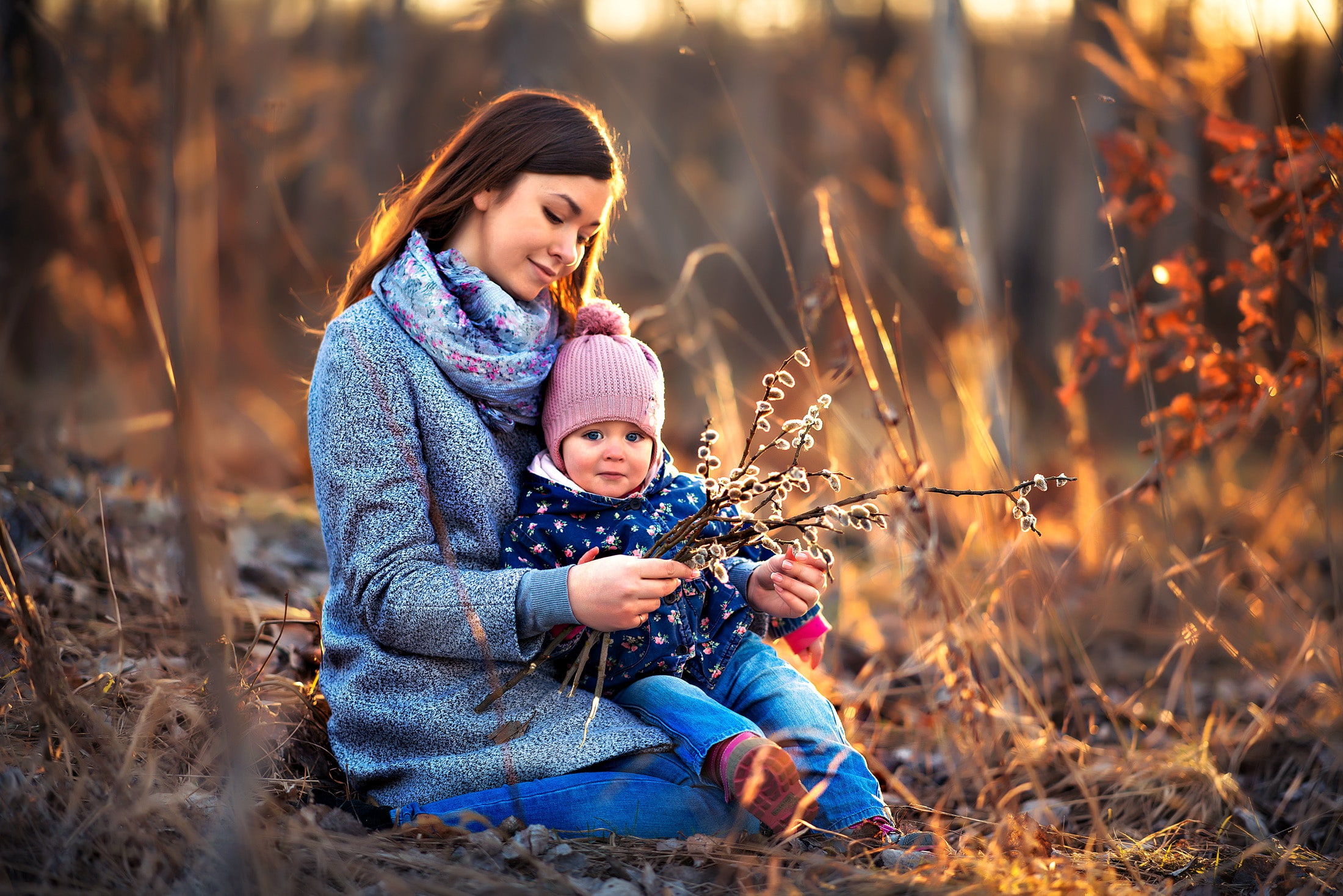 branches nature woman mom child Verba mother 2k