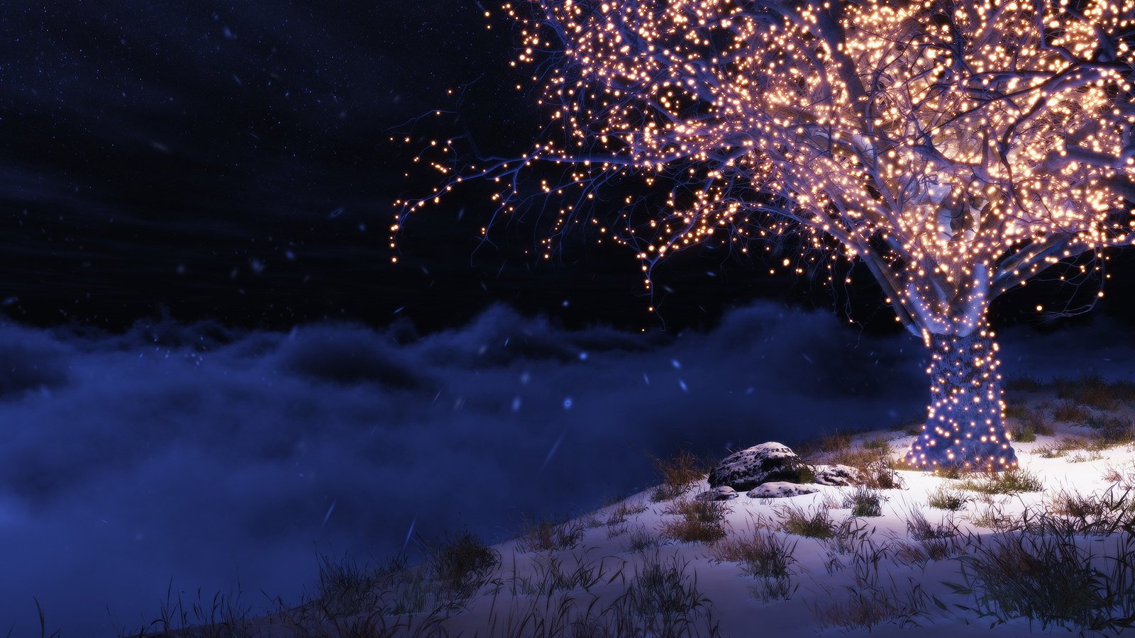 download nature pack snow cold temperature winter 2k
