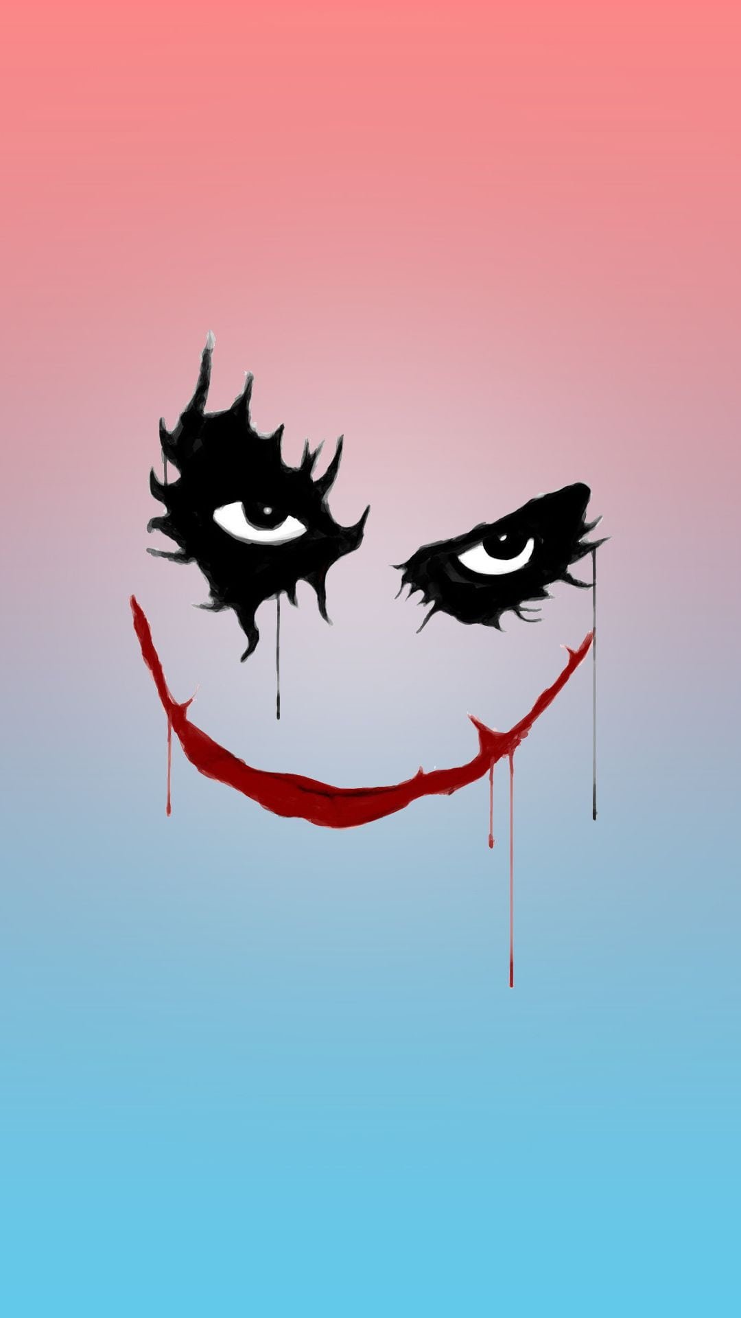 Joker face dangerous joker bad HD phone wallpaper