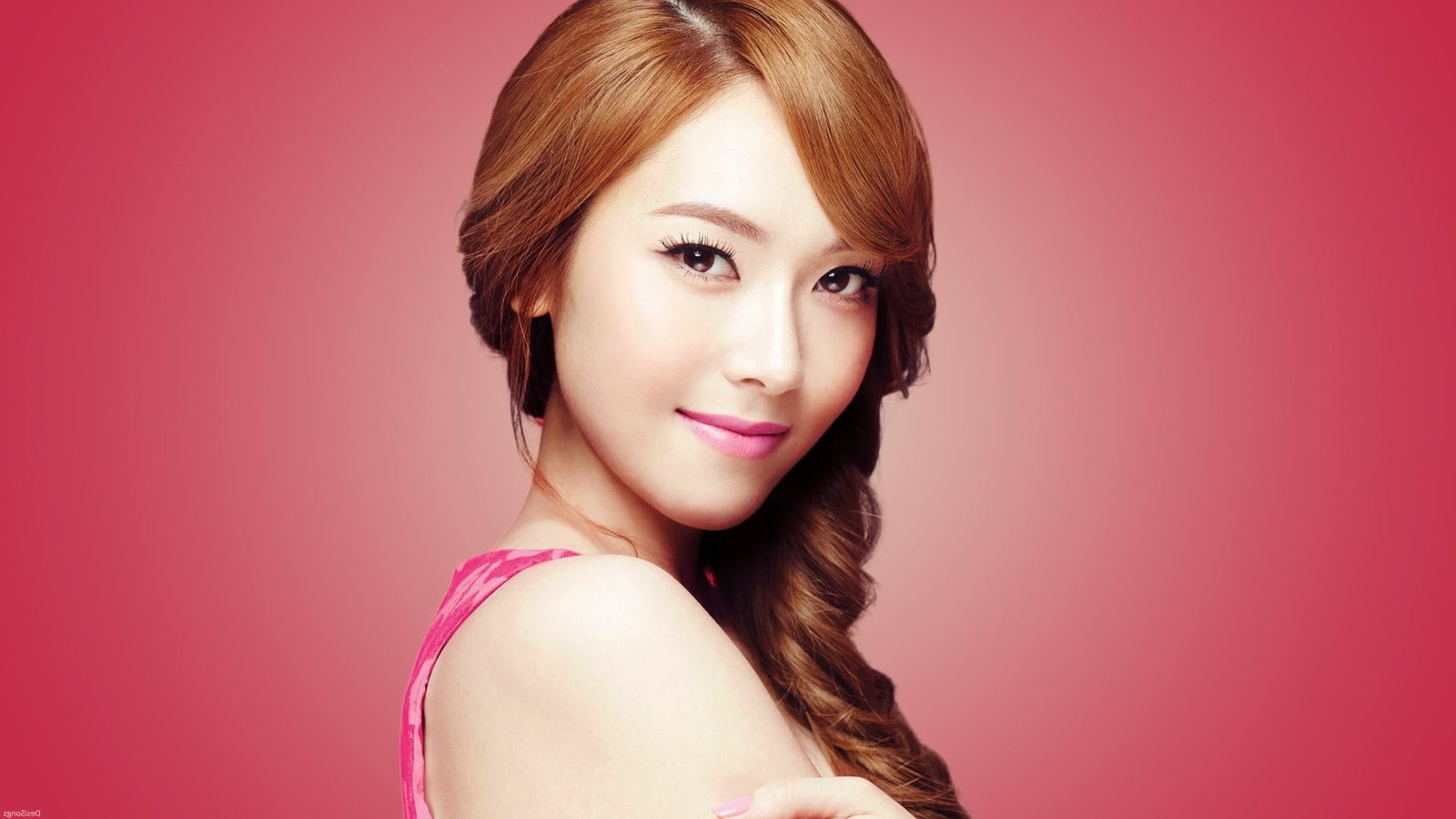 Asian Brown Eyes brunette face Girls Generation Jessica Jung 2k