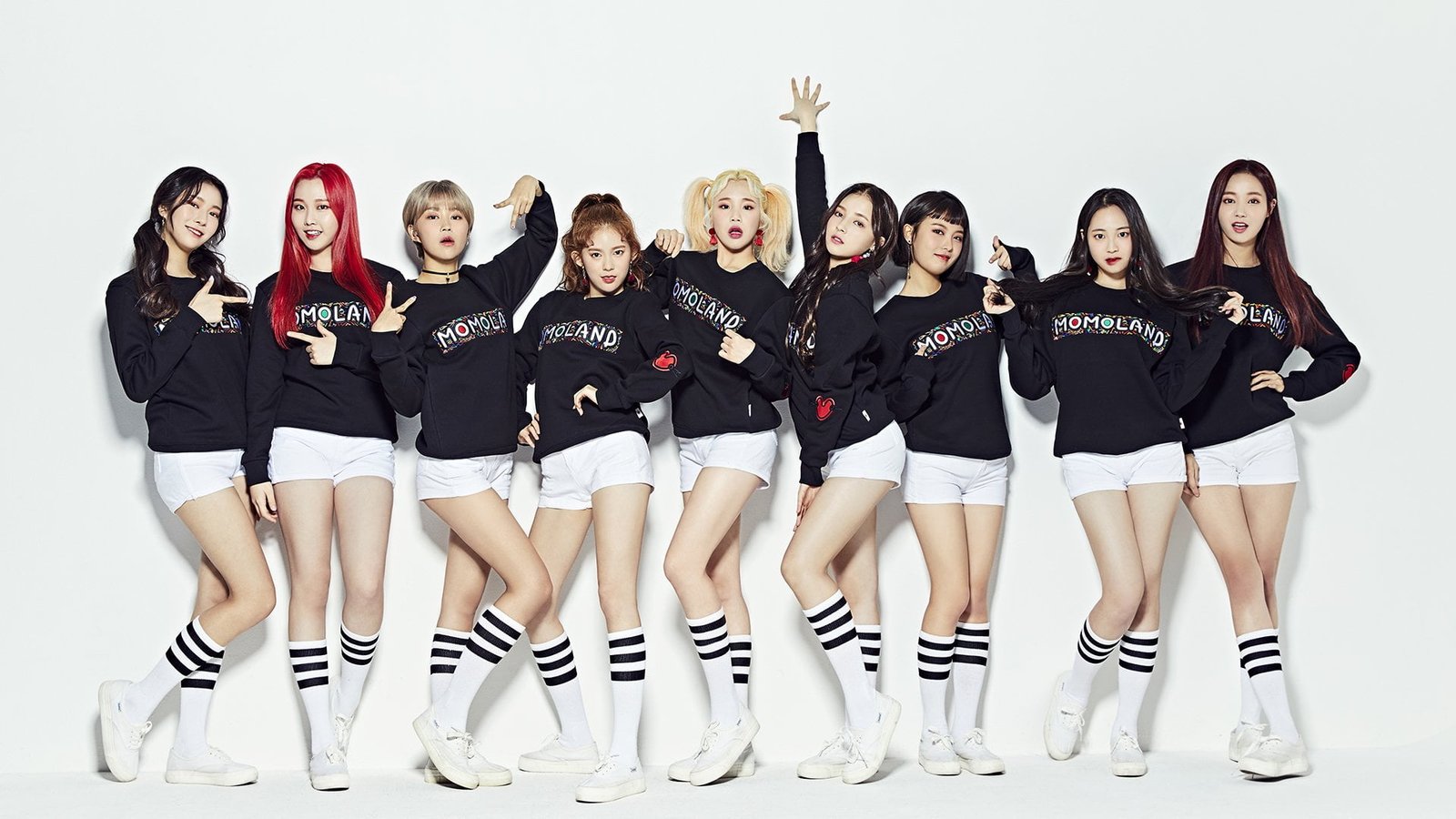 Music Momoland Asian Blonde Brunette Girl Band K Pop 2k