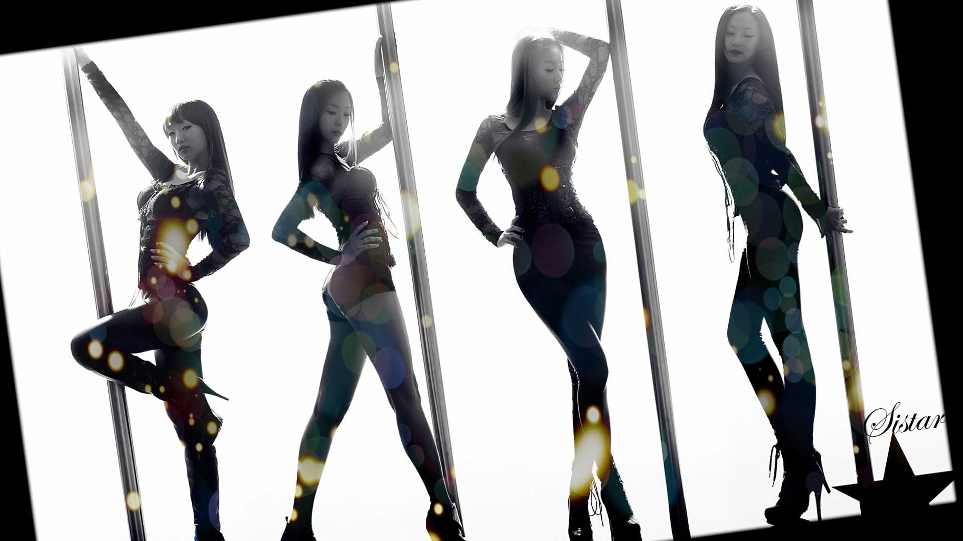 Sistar Korean girls singer photo wallpaper 13 women s black and green overalls 2k