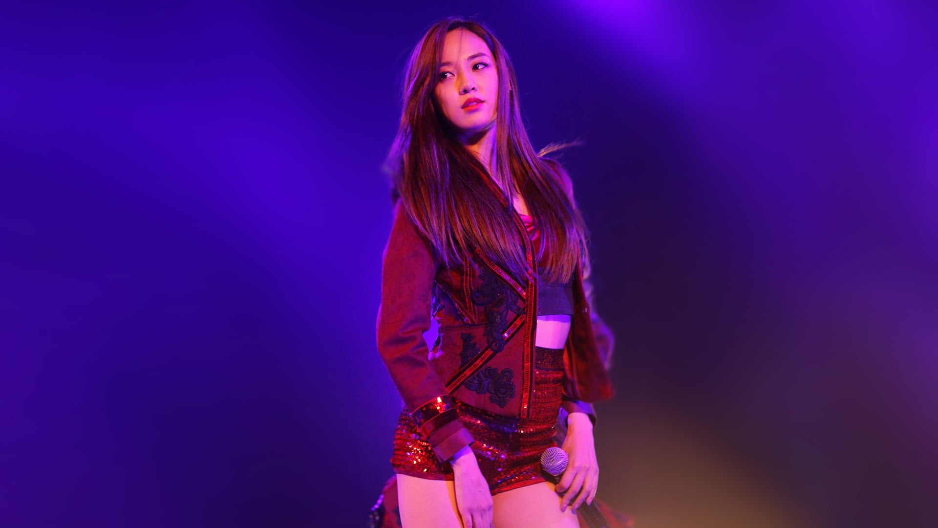 women s brown and black long sleeved shirt After School Jooyeon 2k