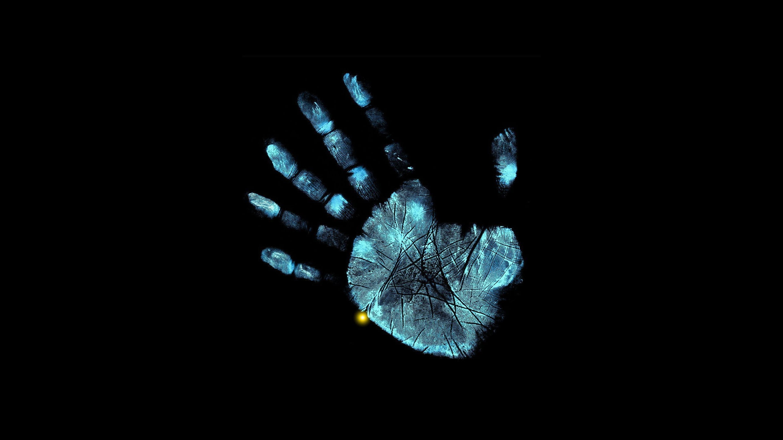 hand gesture amoled aliens Fringe TV series cyan 47 2k