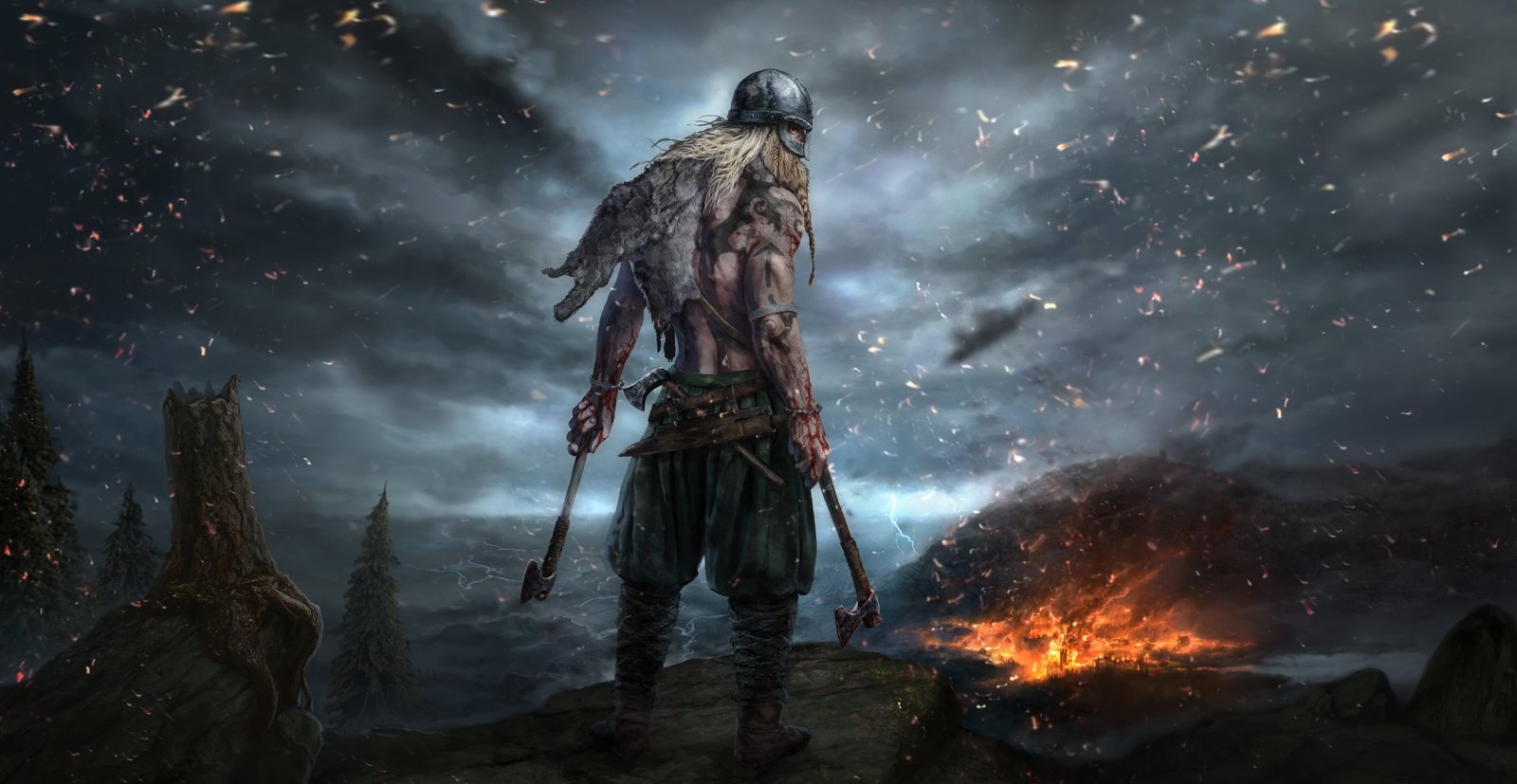ancestors games hd nature night people cloud sky 2k 4k 5k 8k
