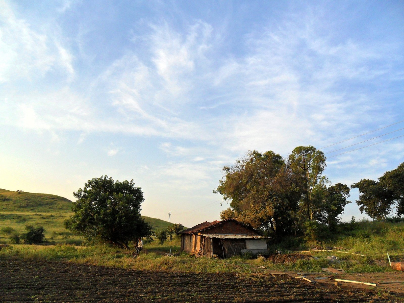 Indian Villages Houses homes buildings huts flora vegetation 2k 4k