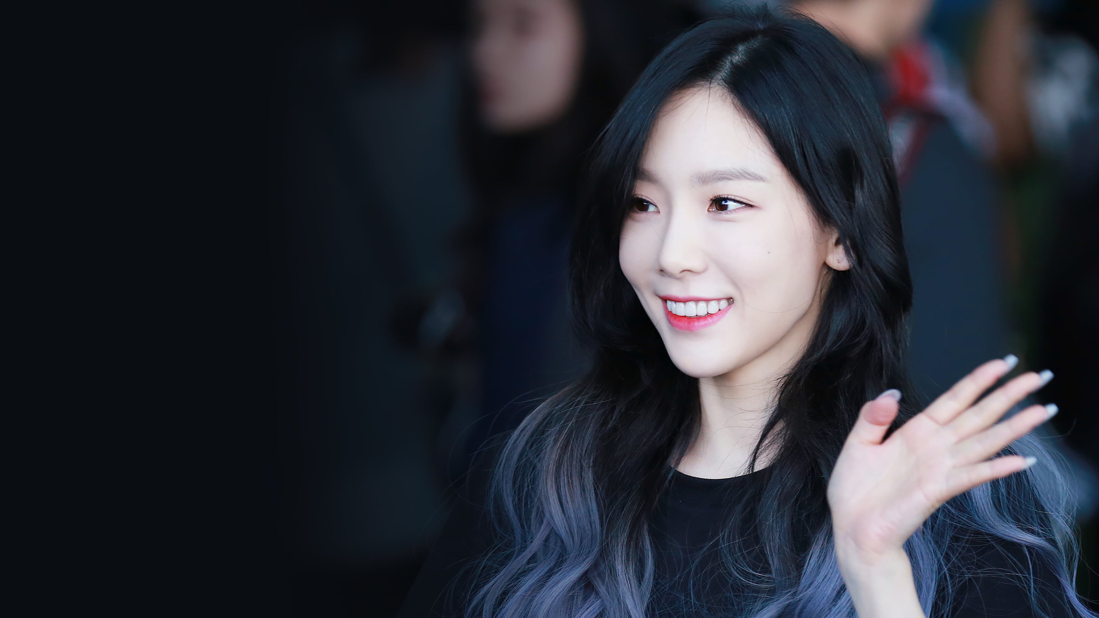 SNSD Taeyeon Kim singer K pop Asian Korean women 2k 4k