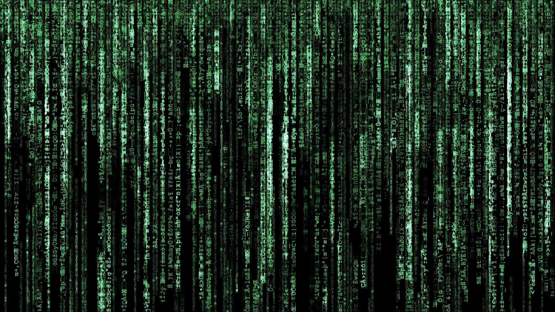 green hacker darkness matrix binary system code 2k